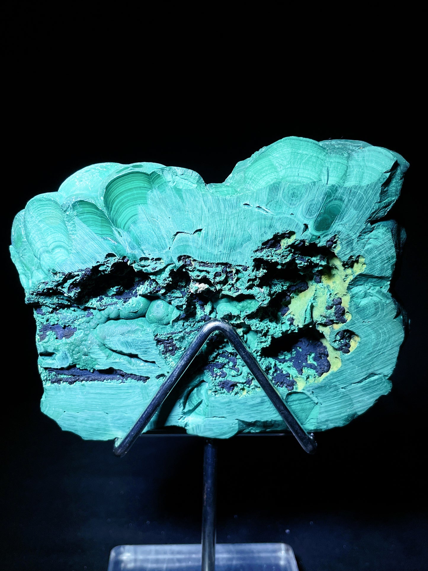 Malachite slice Congo