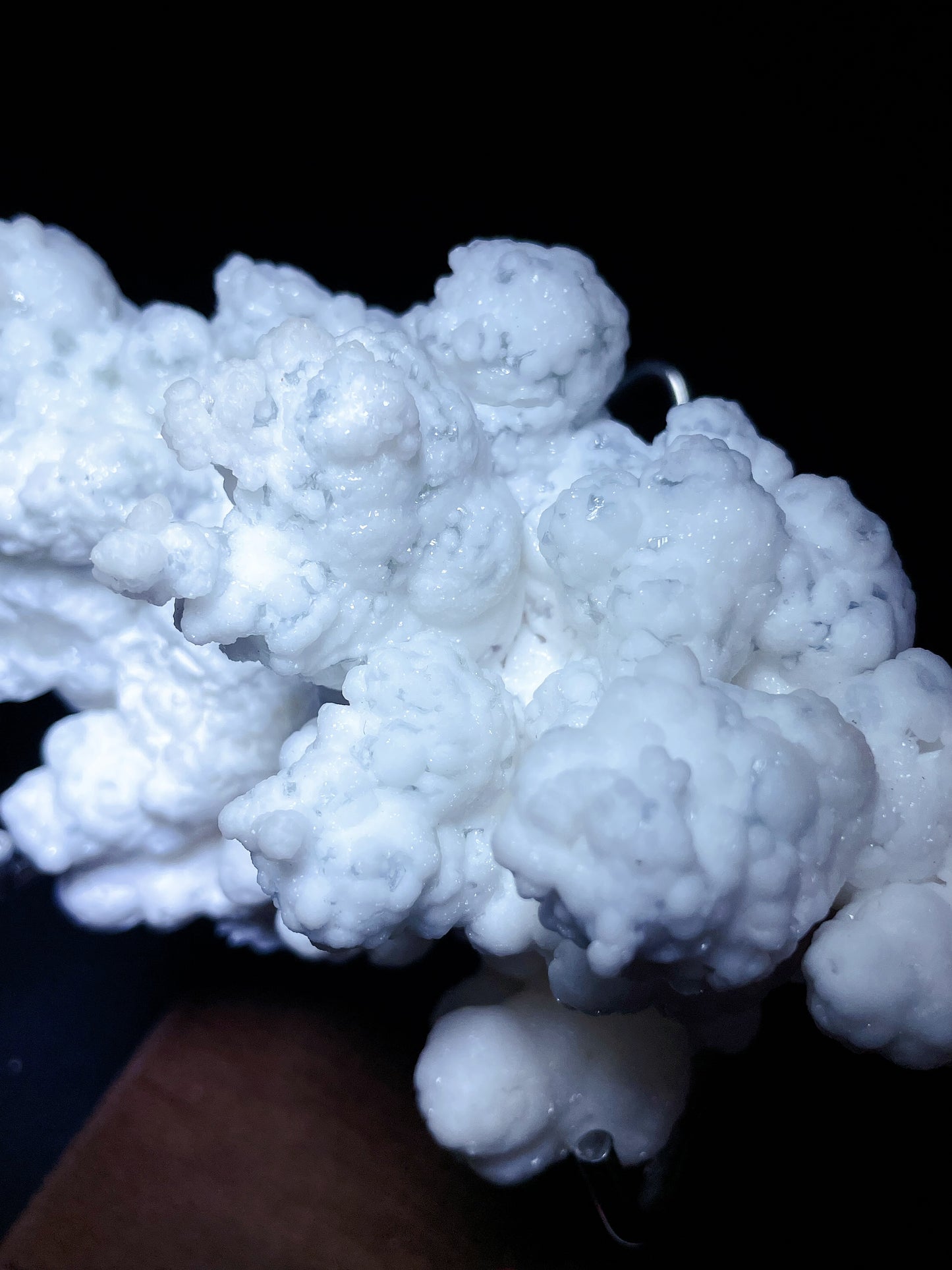 Celestite with hydrozinite specimen origin Sichuan China