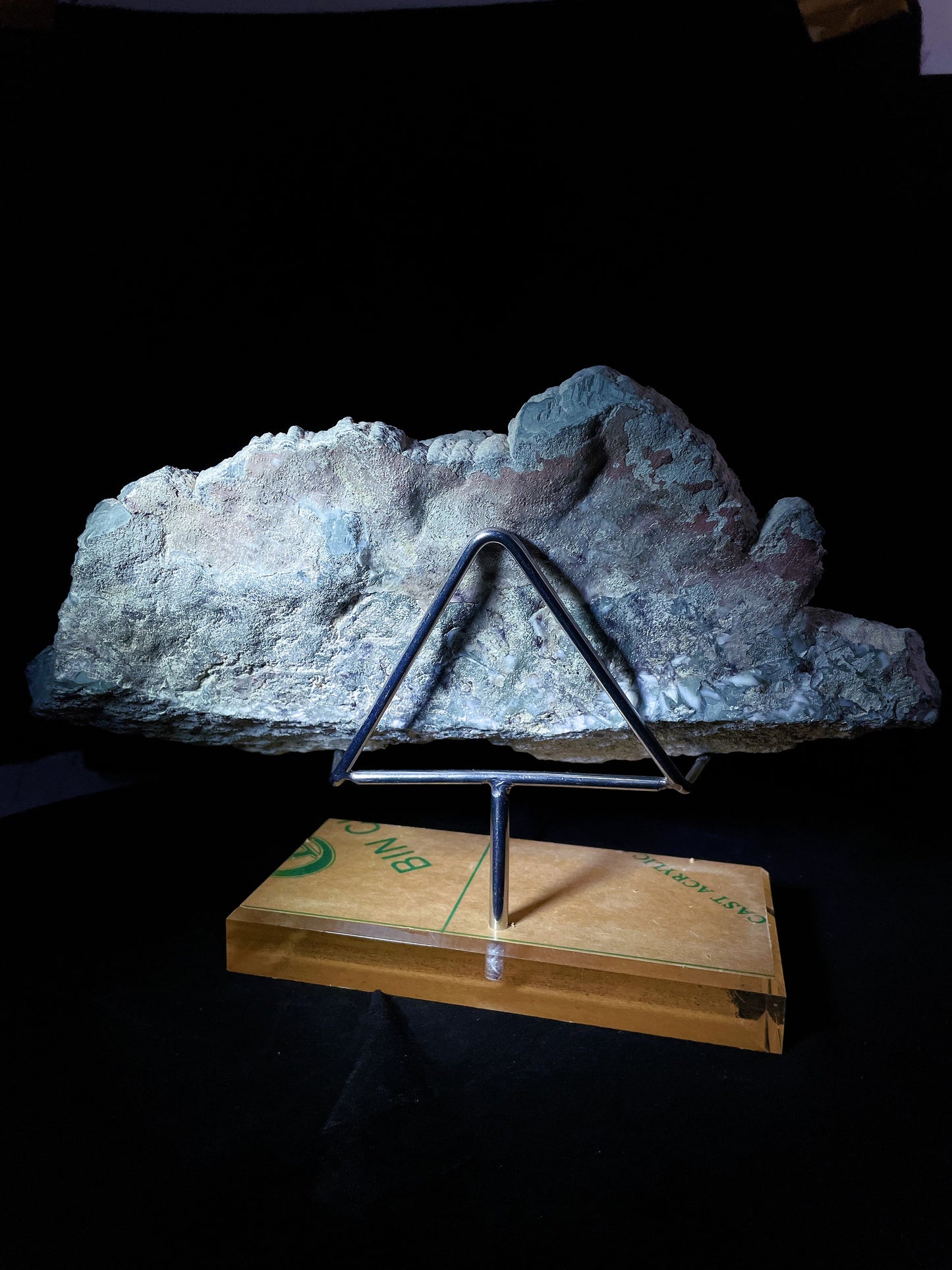 green calcite specimen Inner Mongolia
