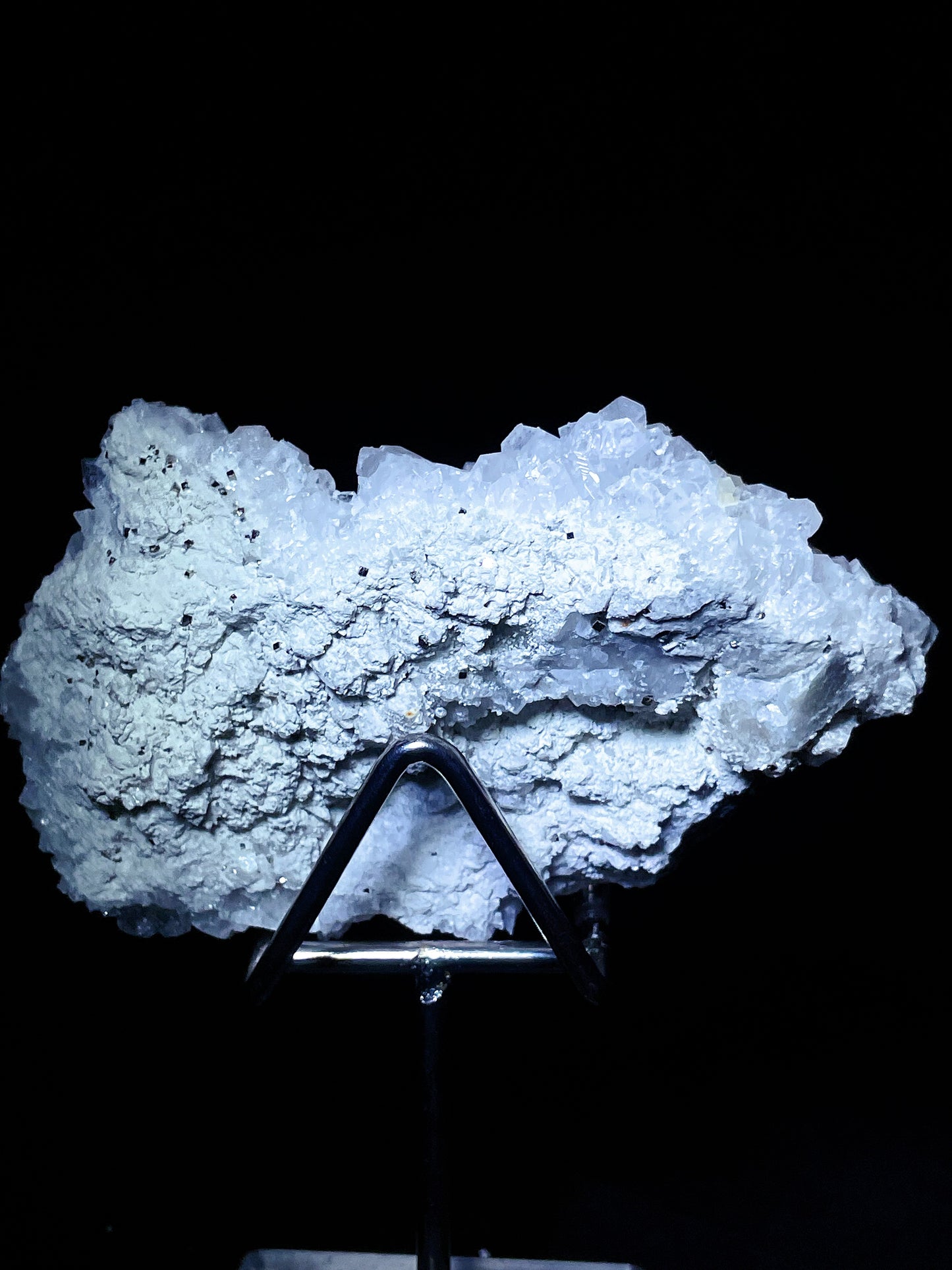 white apophyllite specimen Fujian China