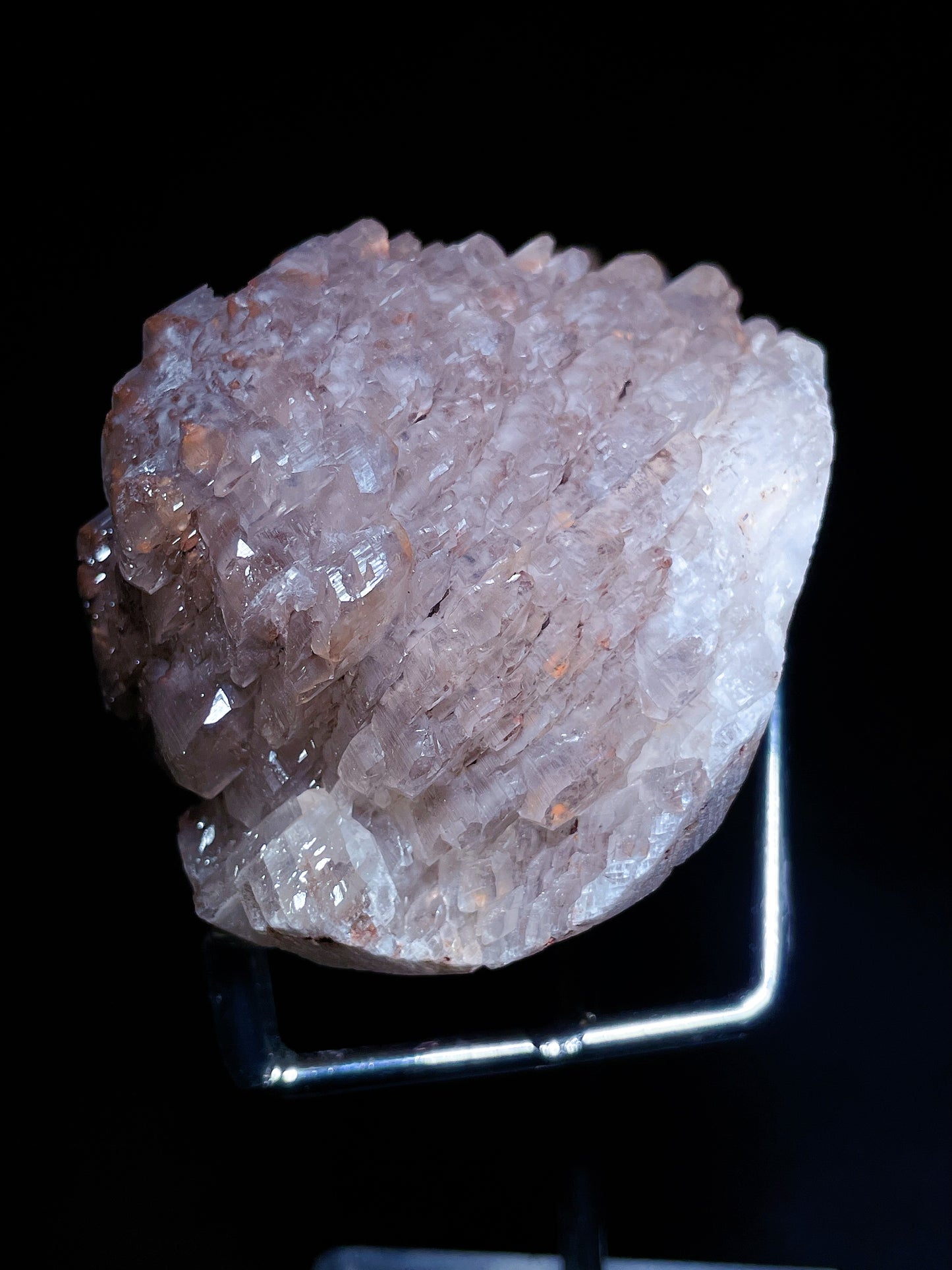thousand layers red calcite specimen Hubei China