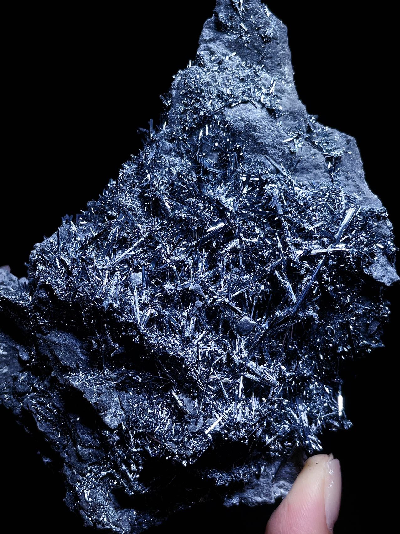 Stibnite specimen origin Jiangxi China