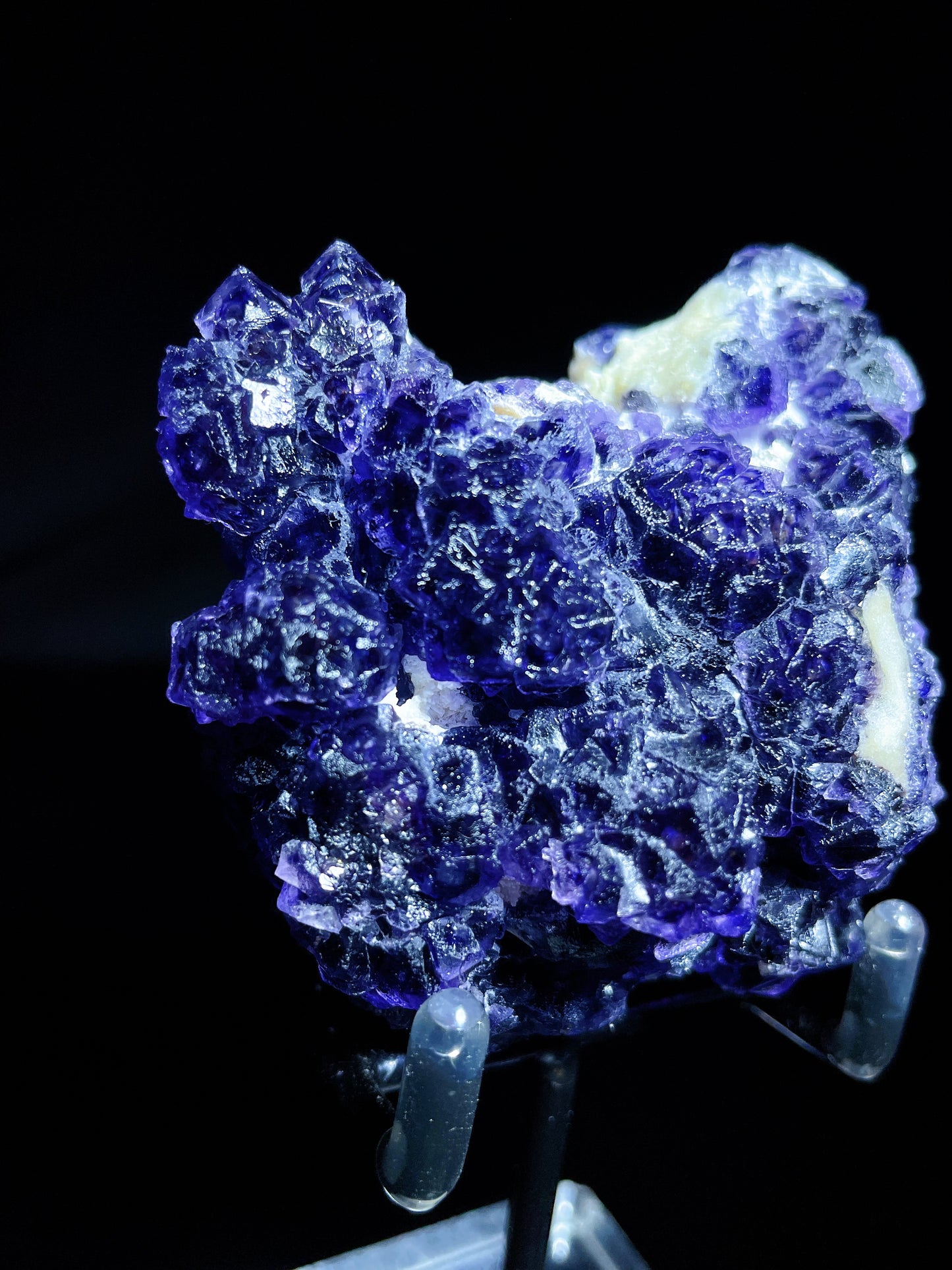 phantom purple fluorite specimen Inner mongolia