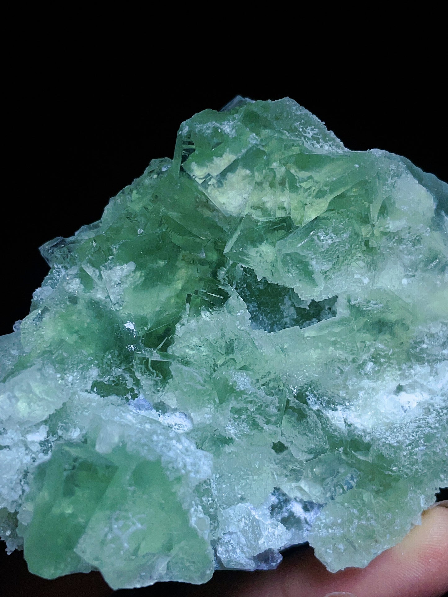 Hunan China xhl green fluorite specimen