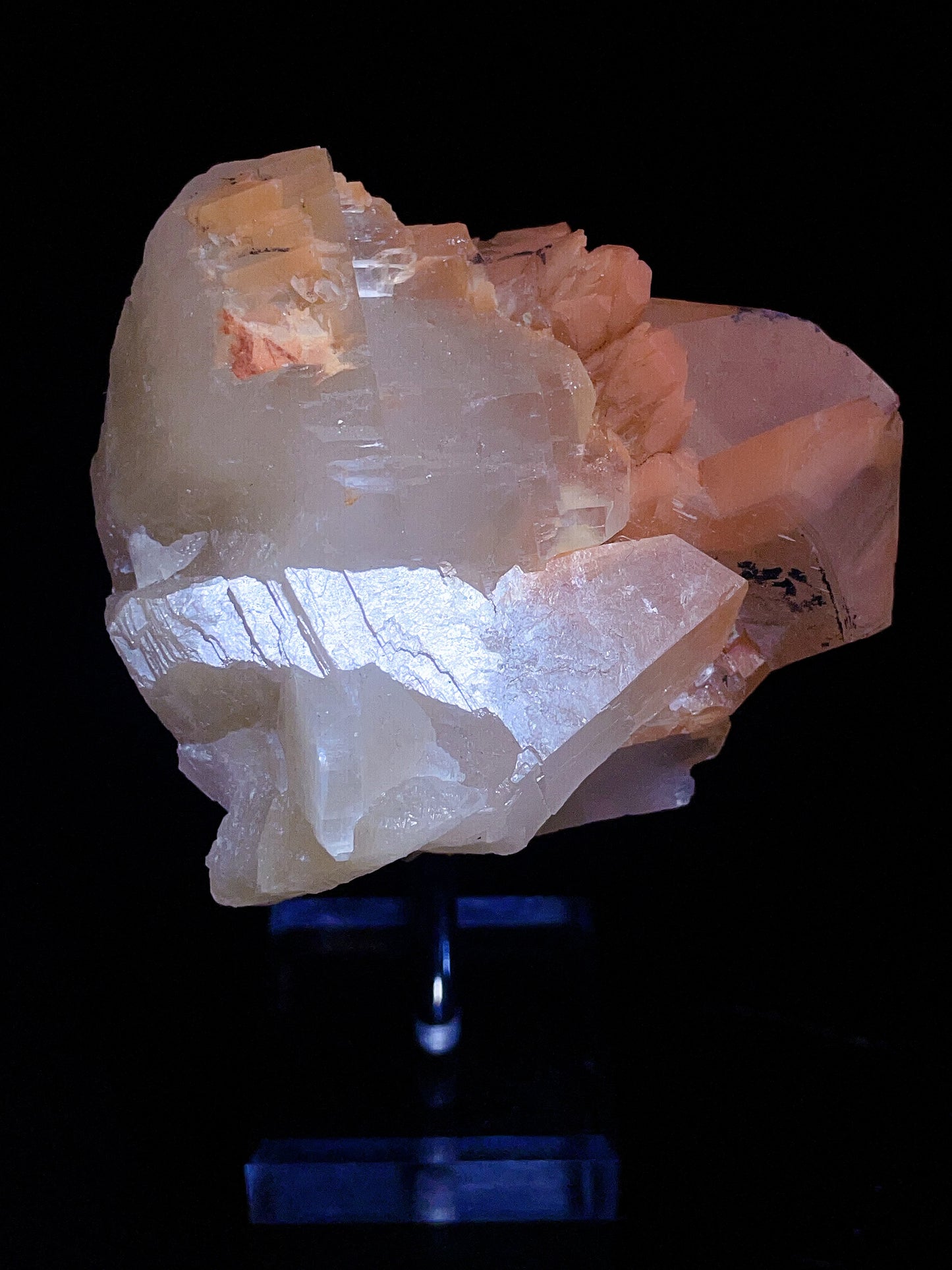 Jiangxi China golden calcite specimen