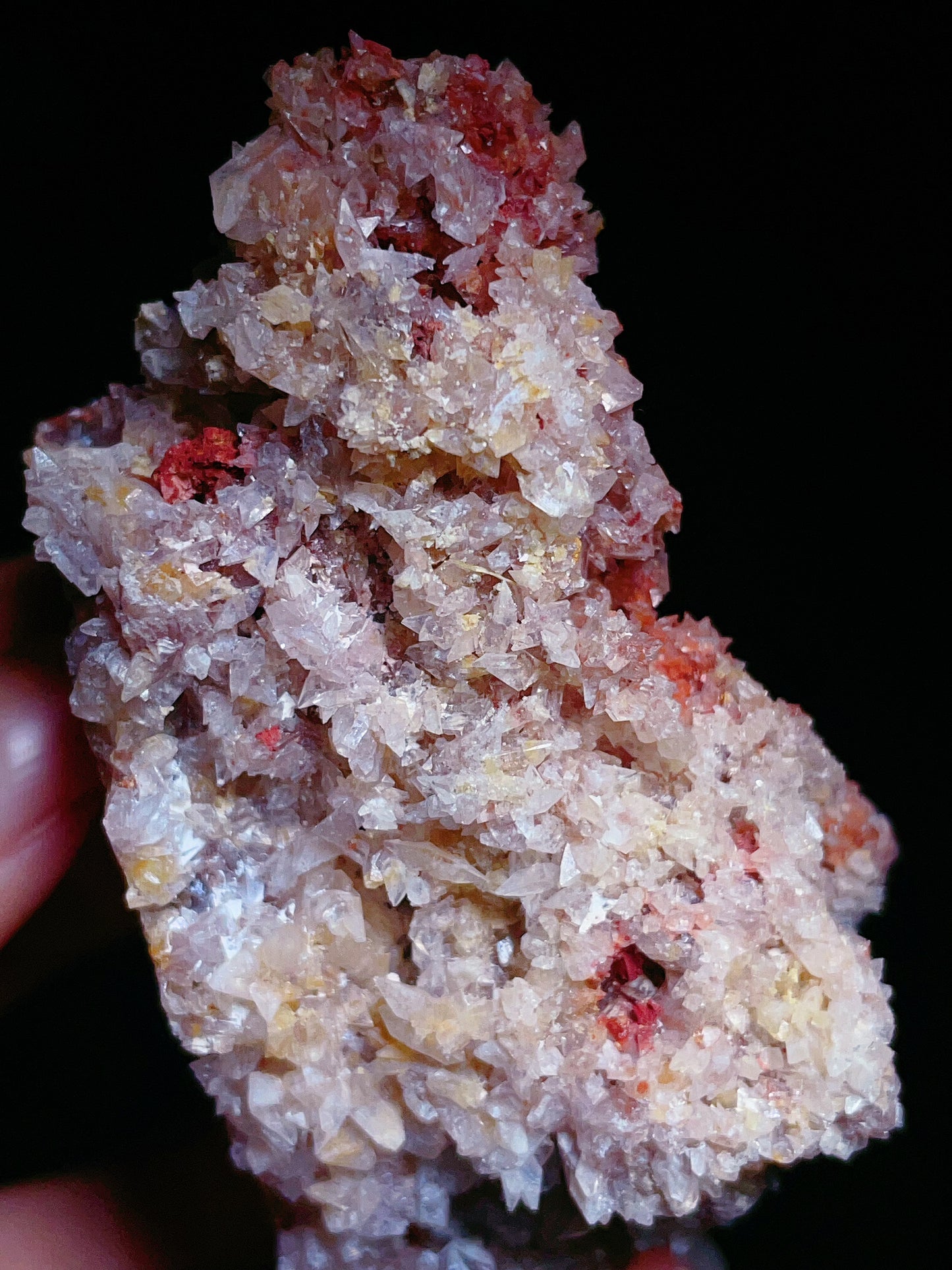 Guizhou China red selenite specimen