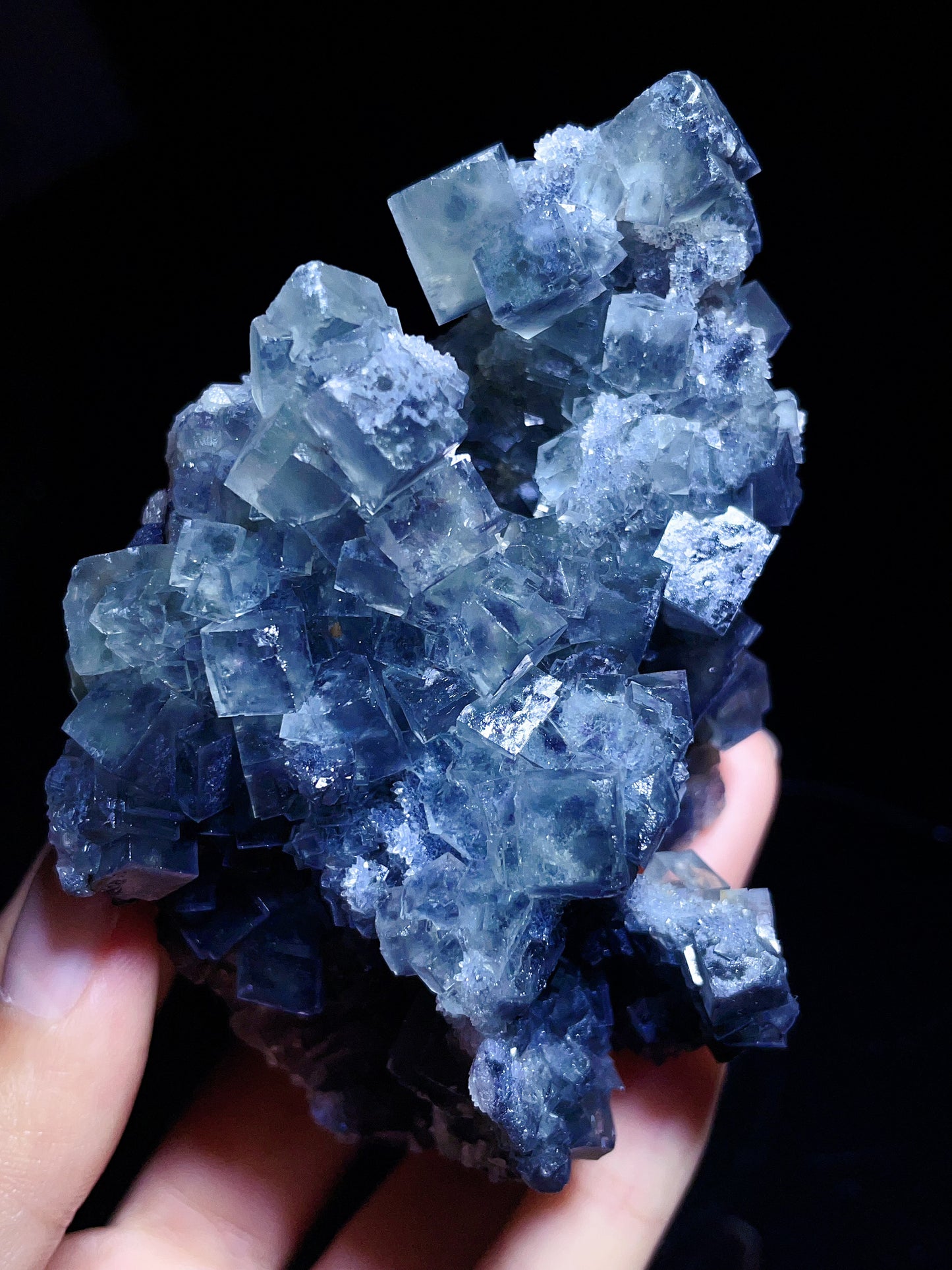 green fluorite specimen from Fujian China