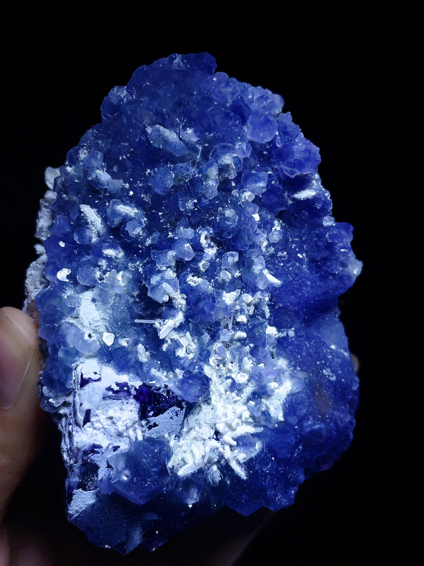 Purple fluorite specimen Inner Mongolia