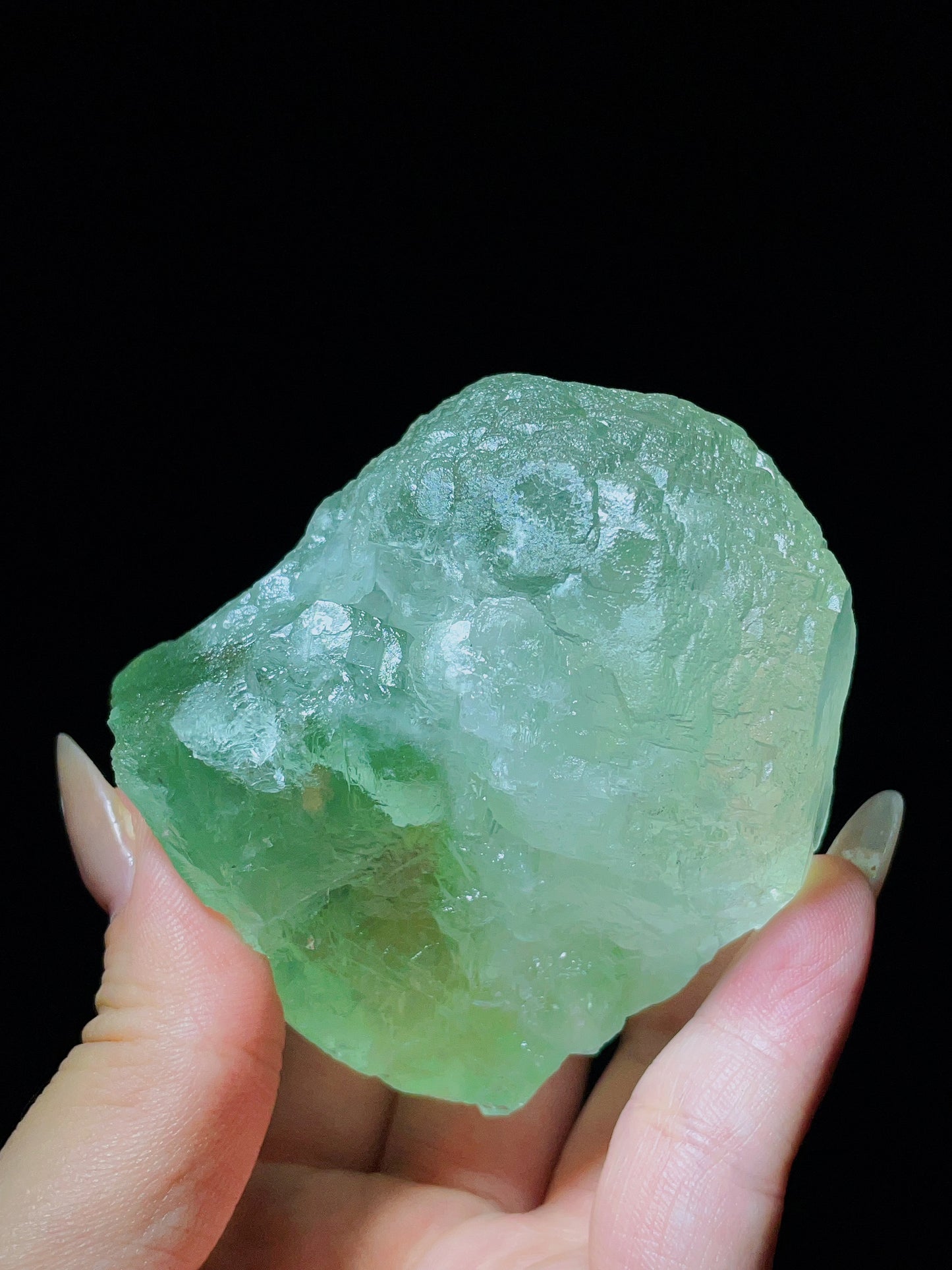 Fluorite from Xianghualing, Hunan, China.