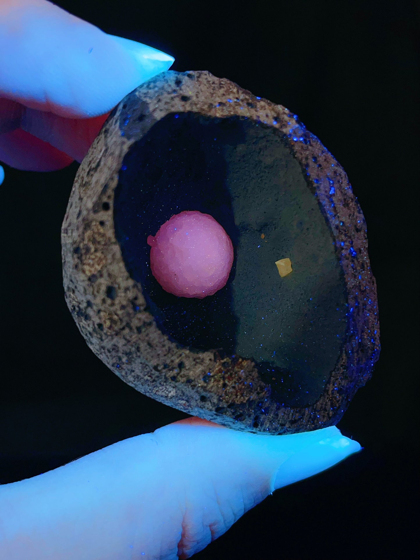 Spherical calcite specimen from Zhejiang China