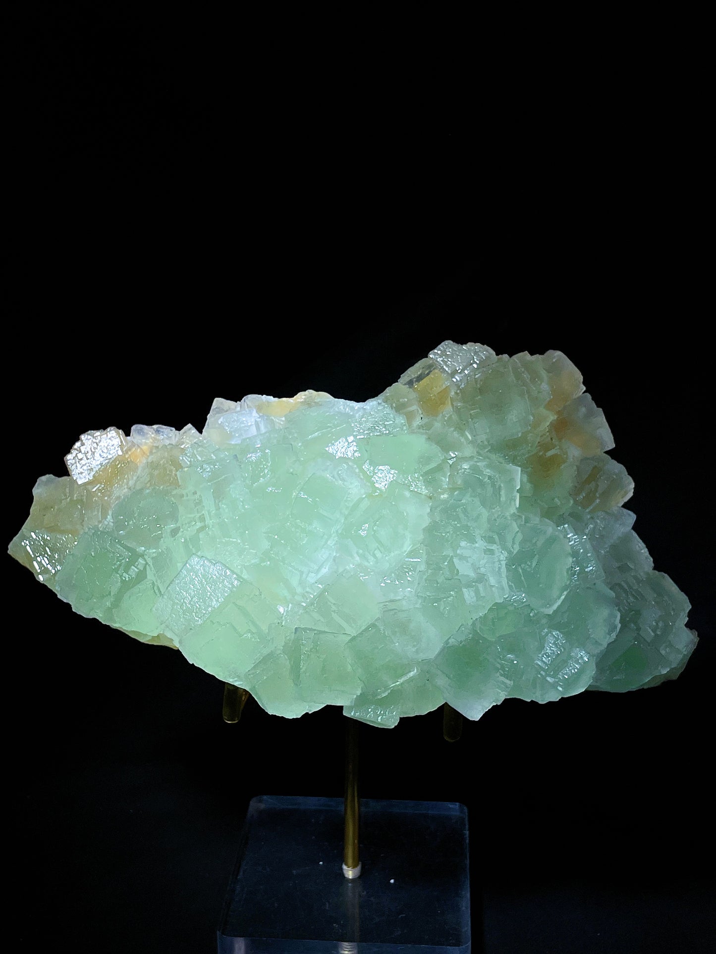 Xianghualing green fluorite Hunan
