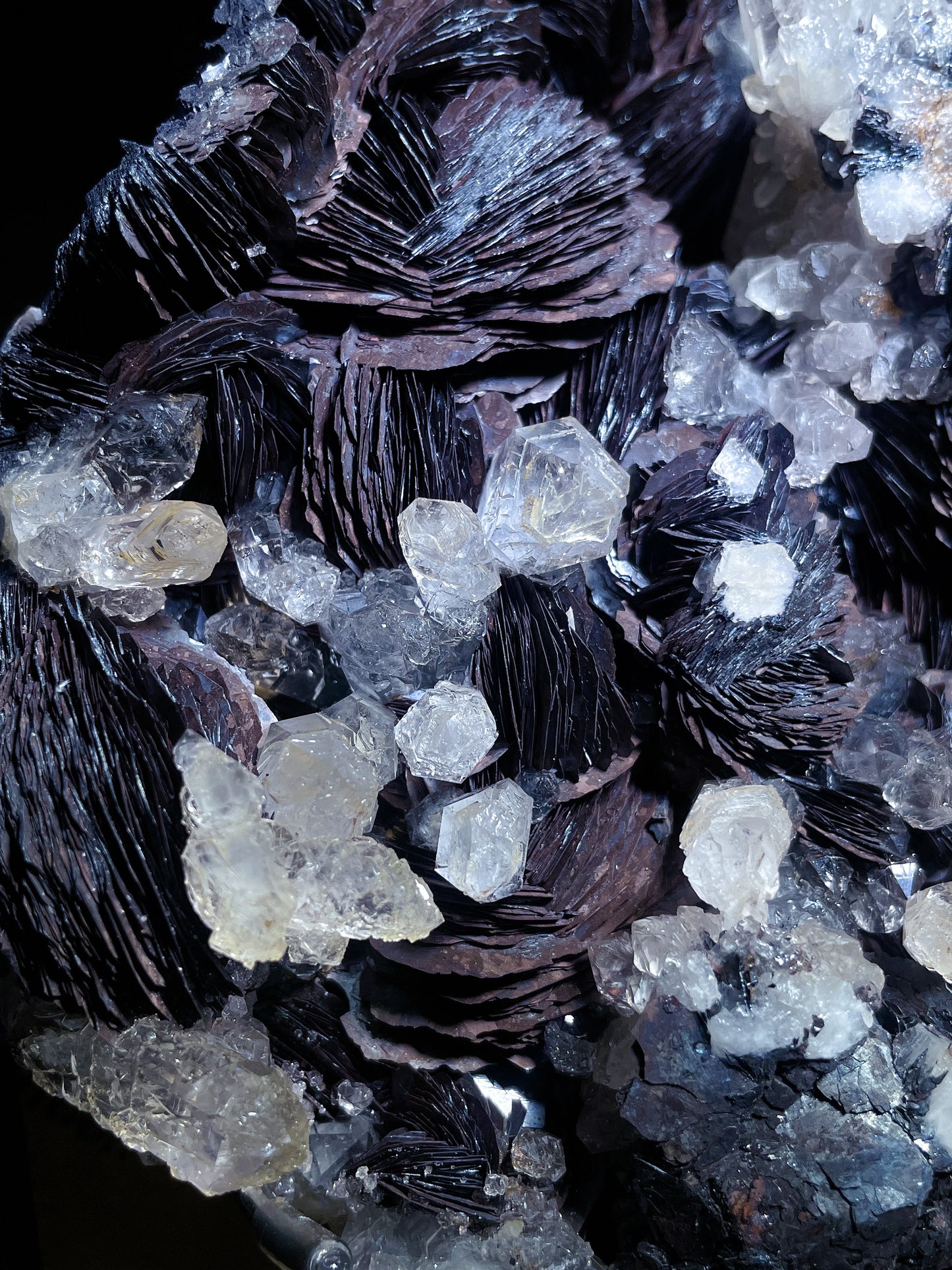 specularite with quartz origin Jiangxi
