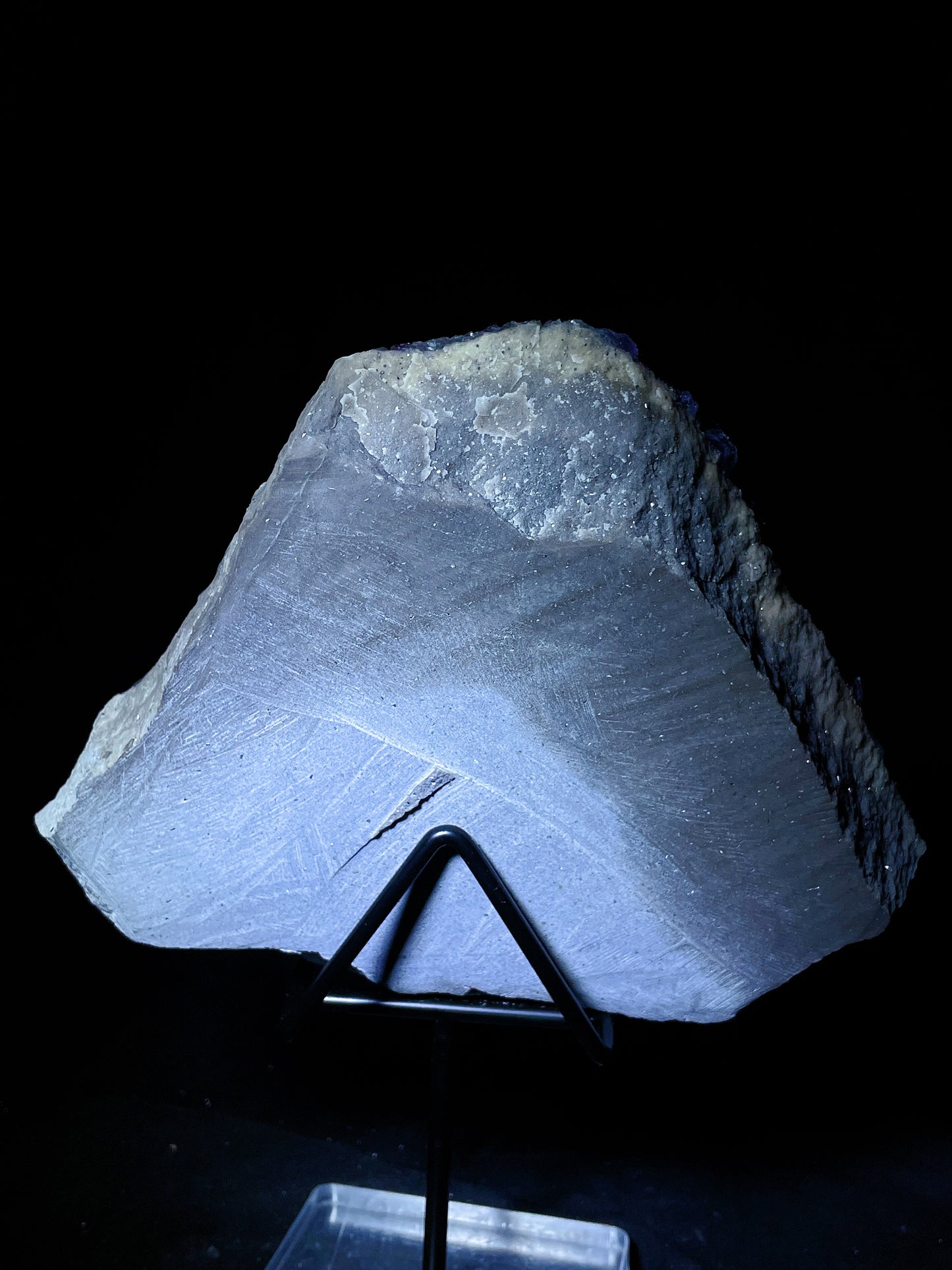 Zhejiang purple fluorite specimen