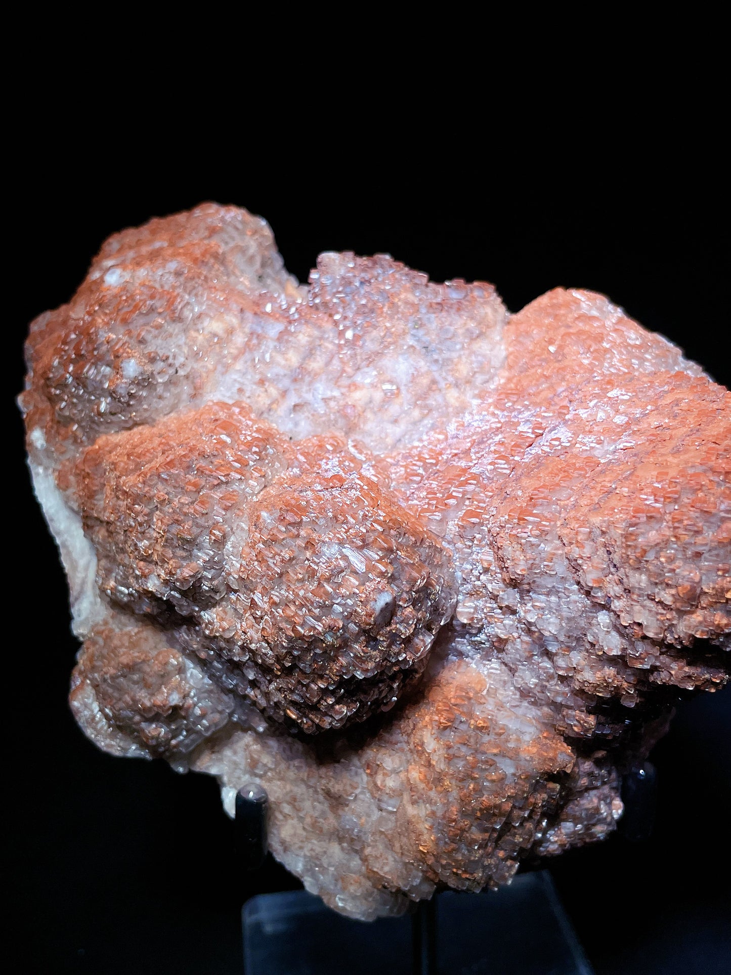 Red petal calcite Hubei China