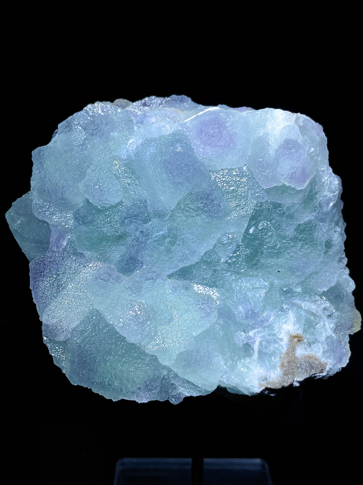 Sugar blue fluorite specimen Fujian China