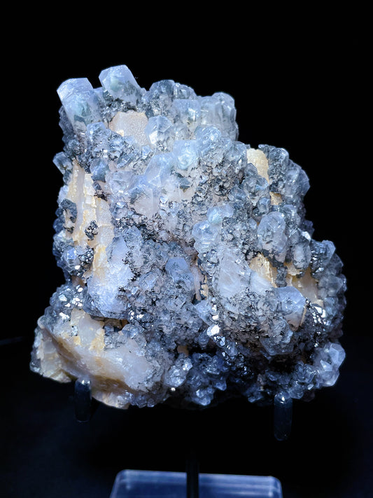 calcite with quartz specimen Anhui China