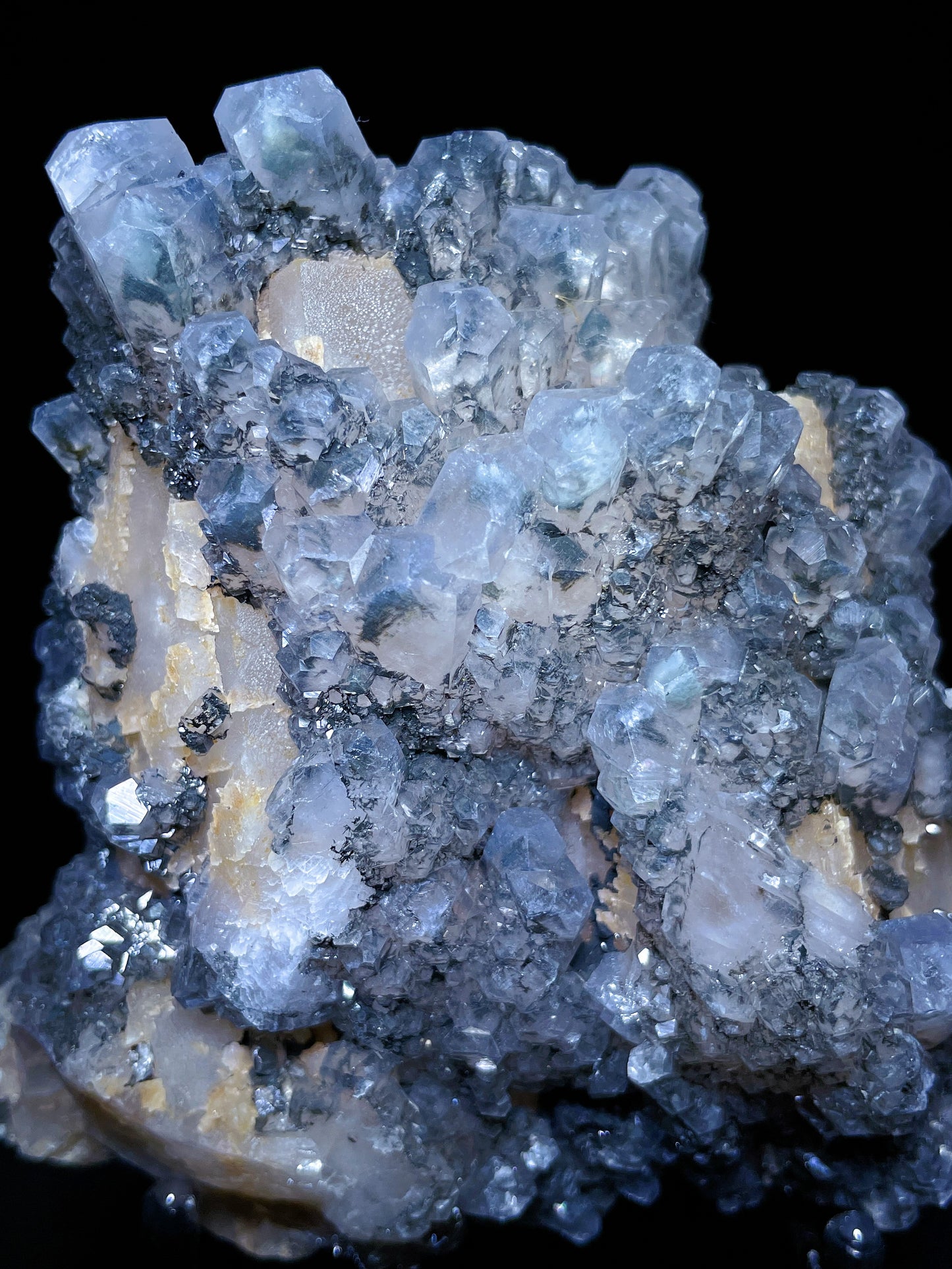 calcite with quartz specimen Anhui China