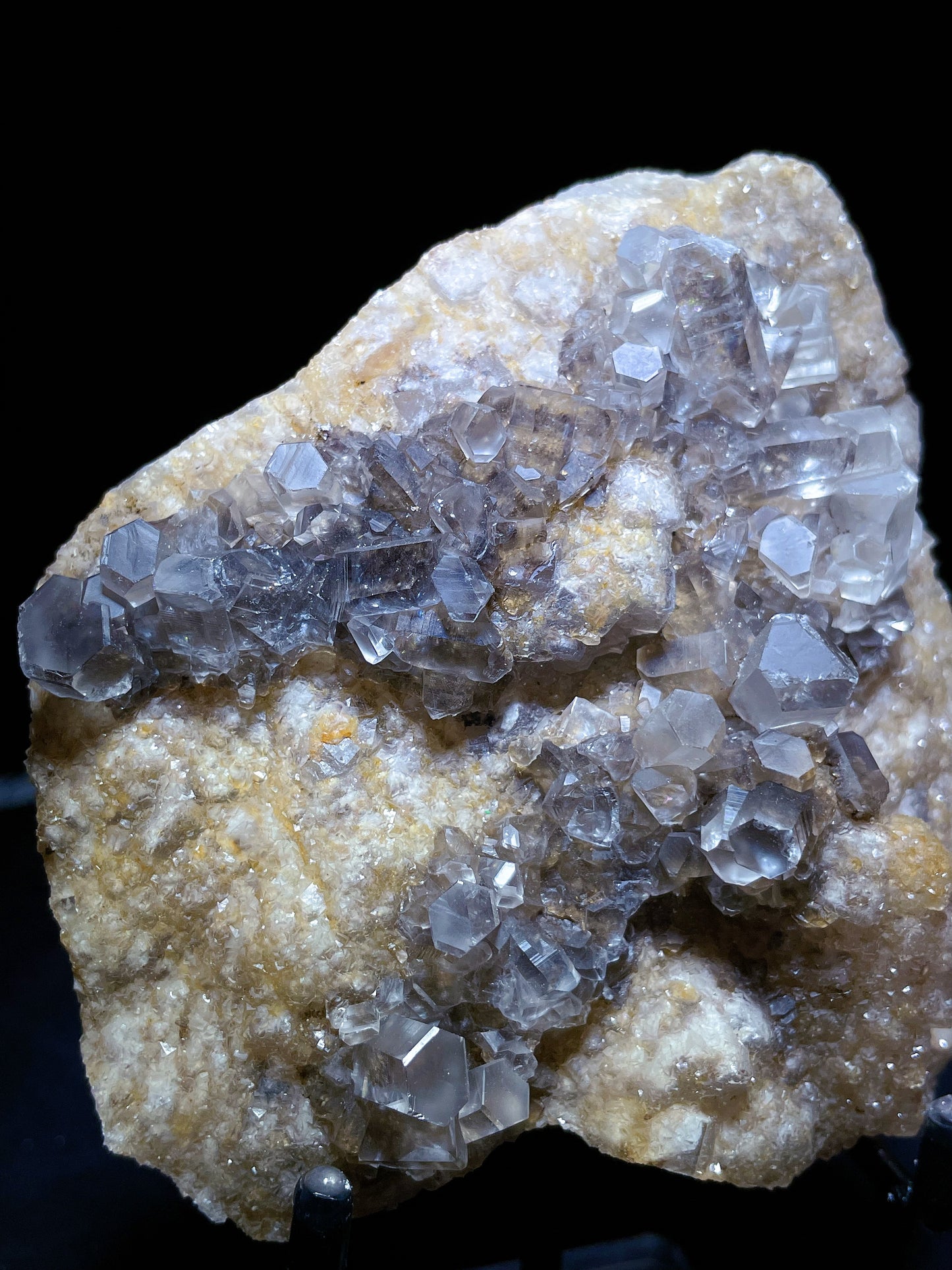 calcite with quartz specimen Hubei China
