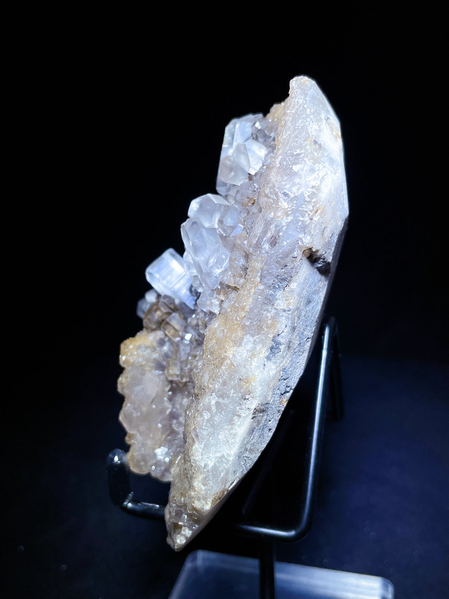 calcite with quartz specimen Hubei China