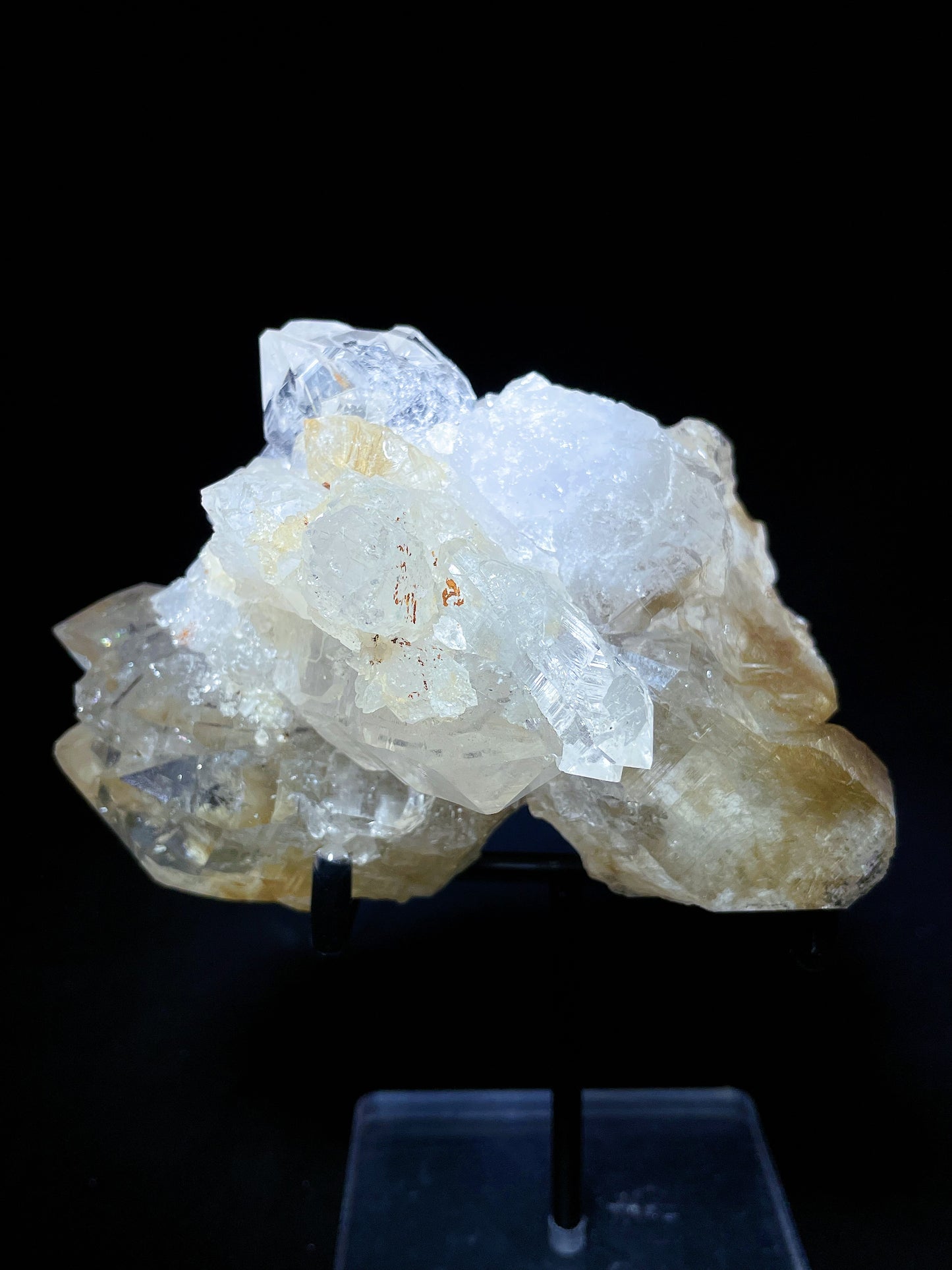Himalayas quartz with rutile specimen