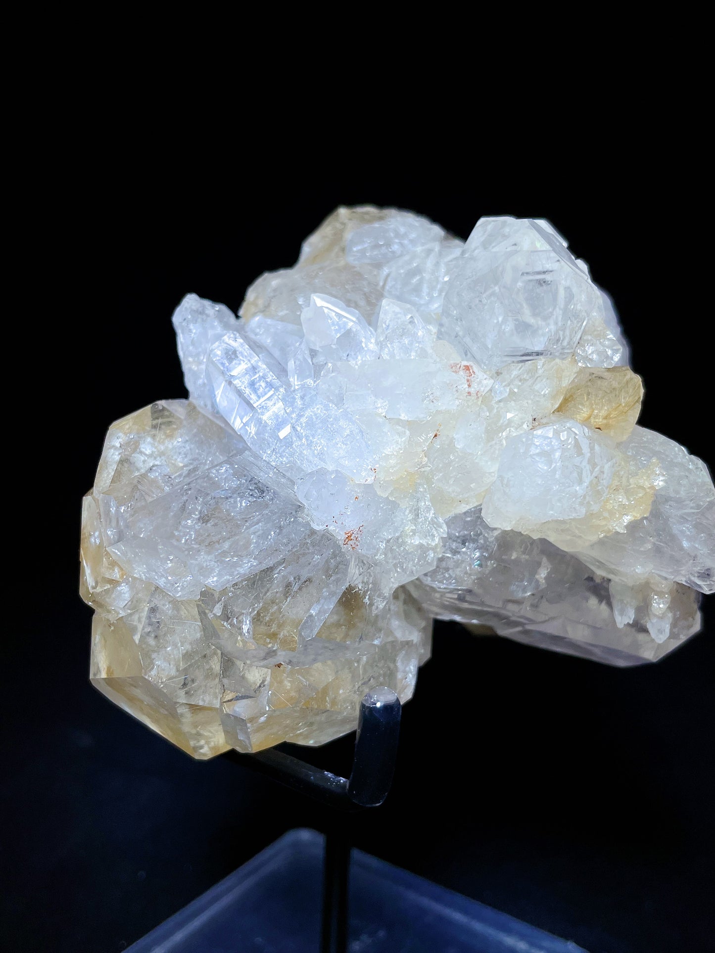 Himalayas quartz with rutile specimen