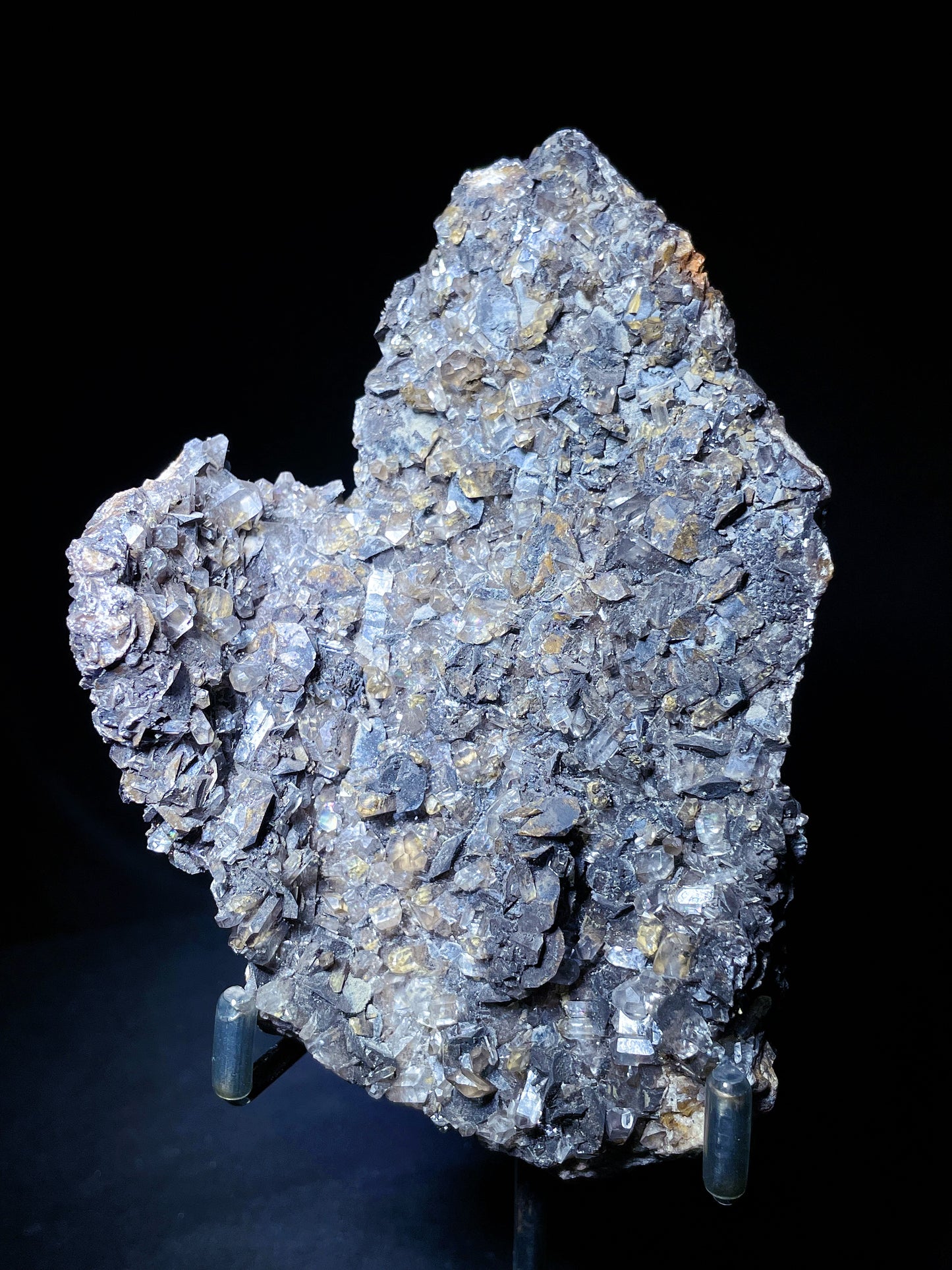 Black calcite Hubei China