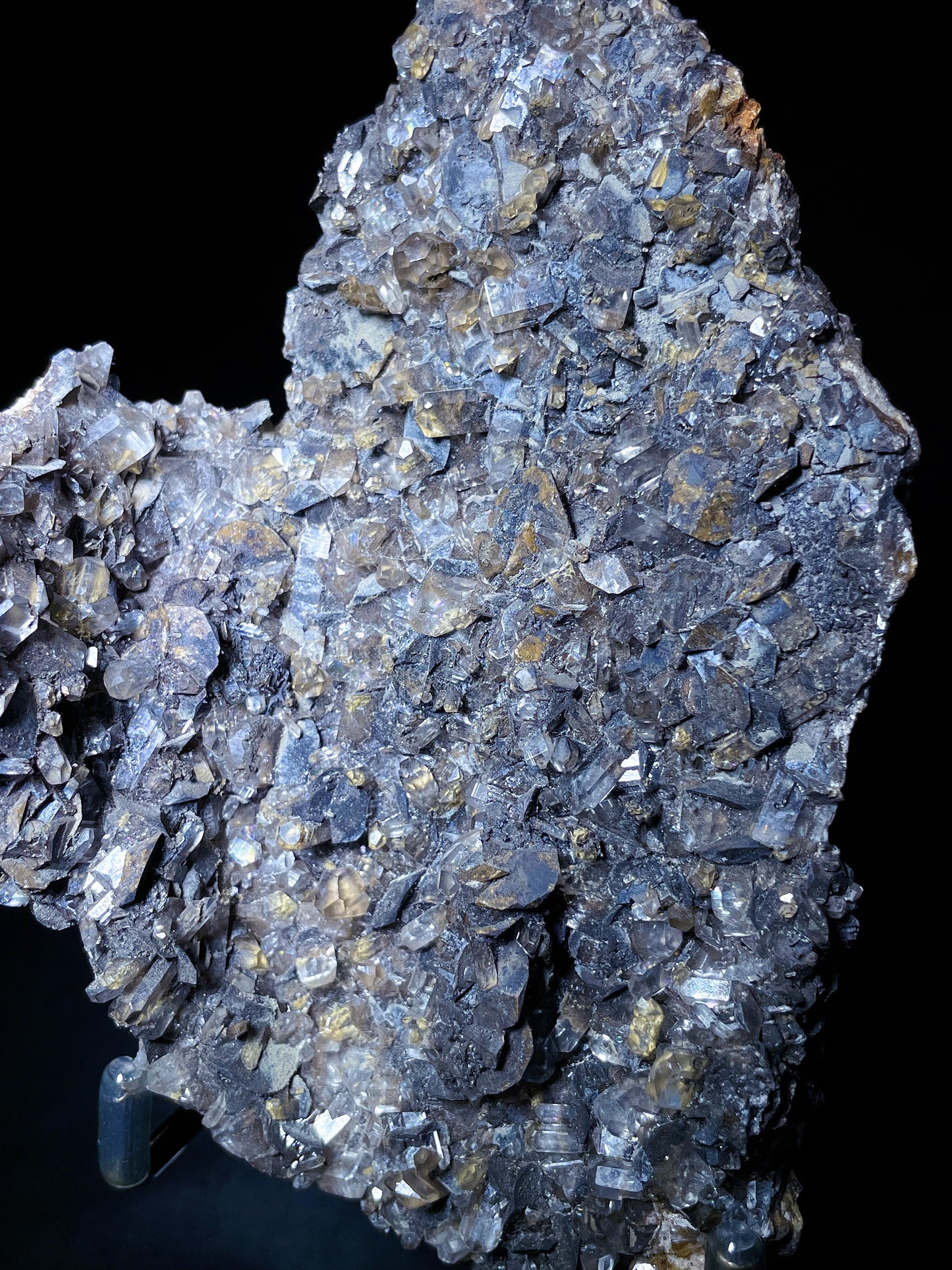 Black calcite Hubei China