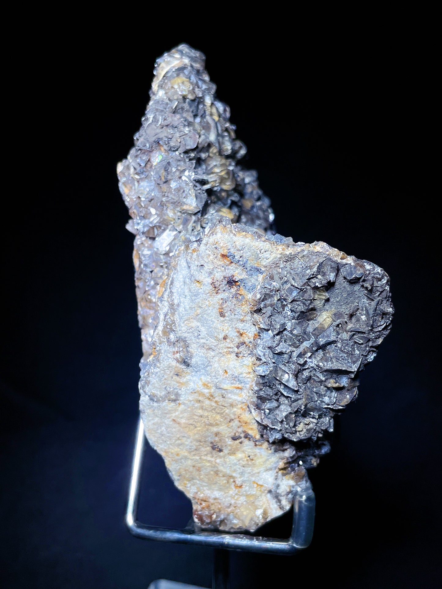 Black calcite Hubei China