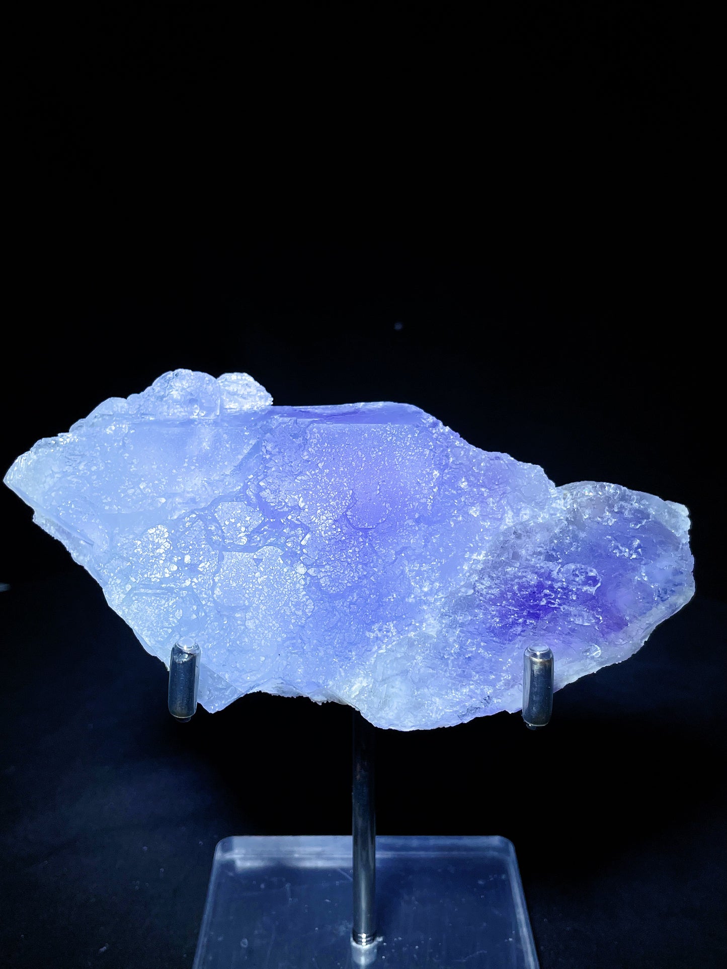 purple fluorite specimen Zhejiang China