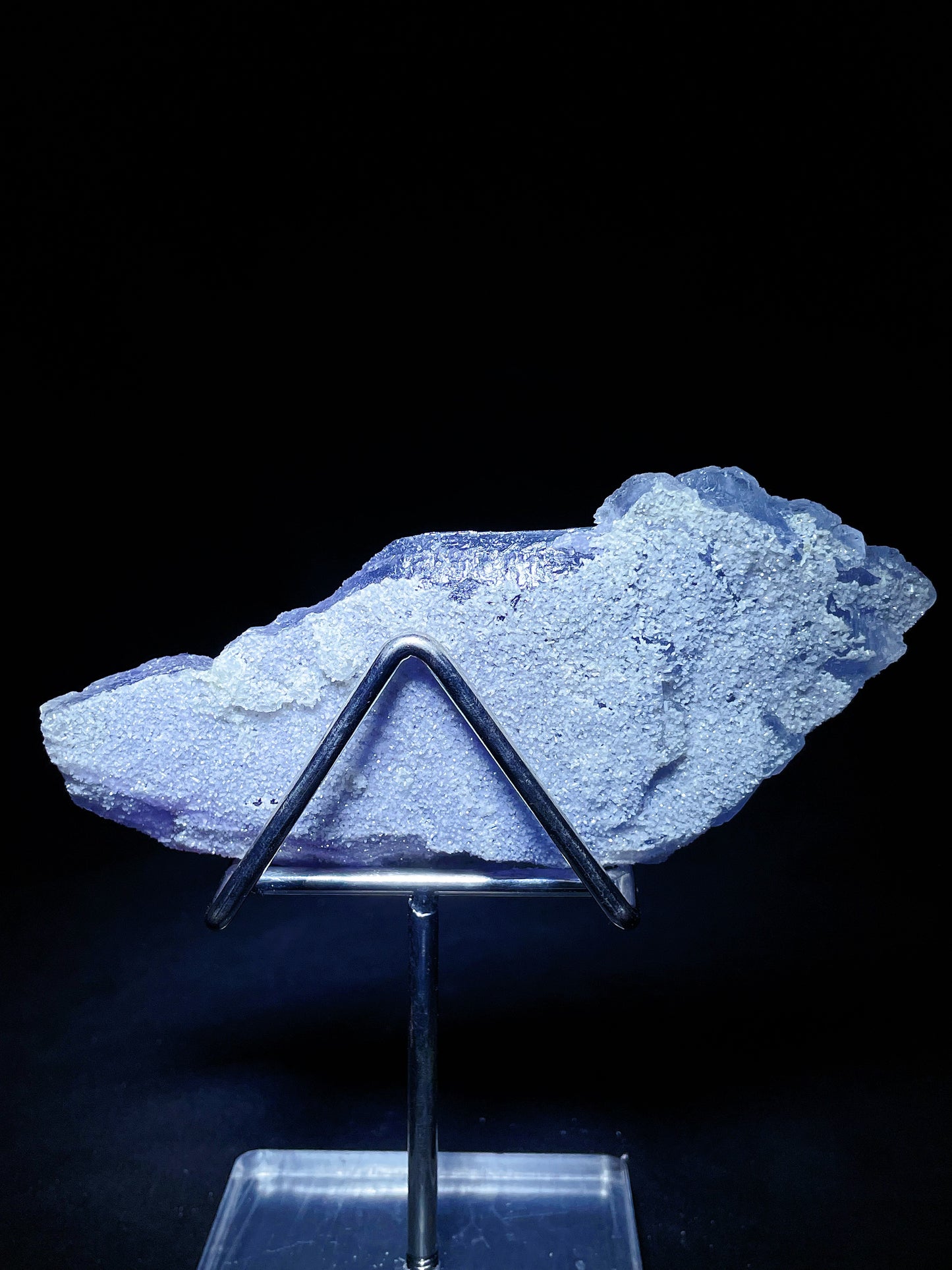 purple fluorite specimen Zhejiang China