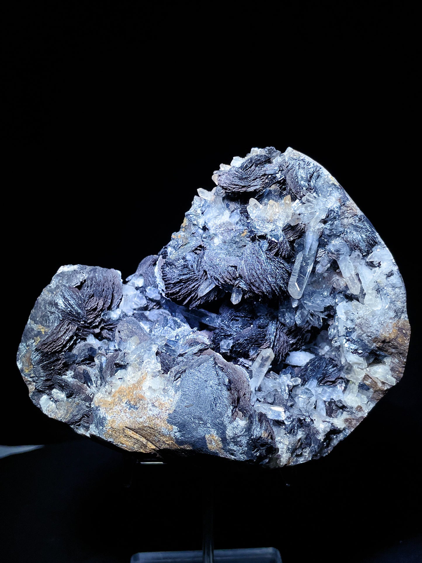 Specularite with quartz Jiangxi China