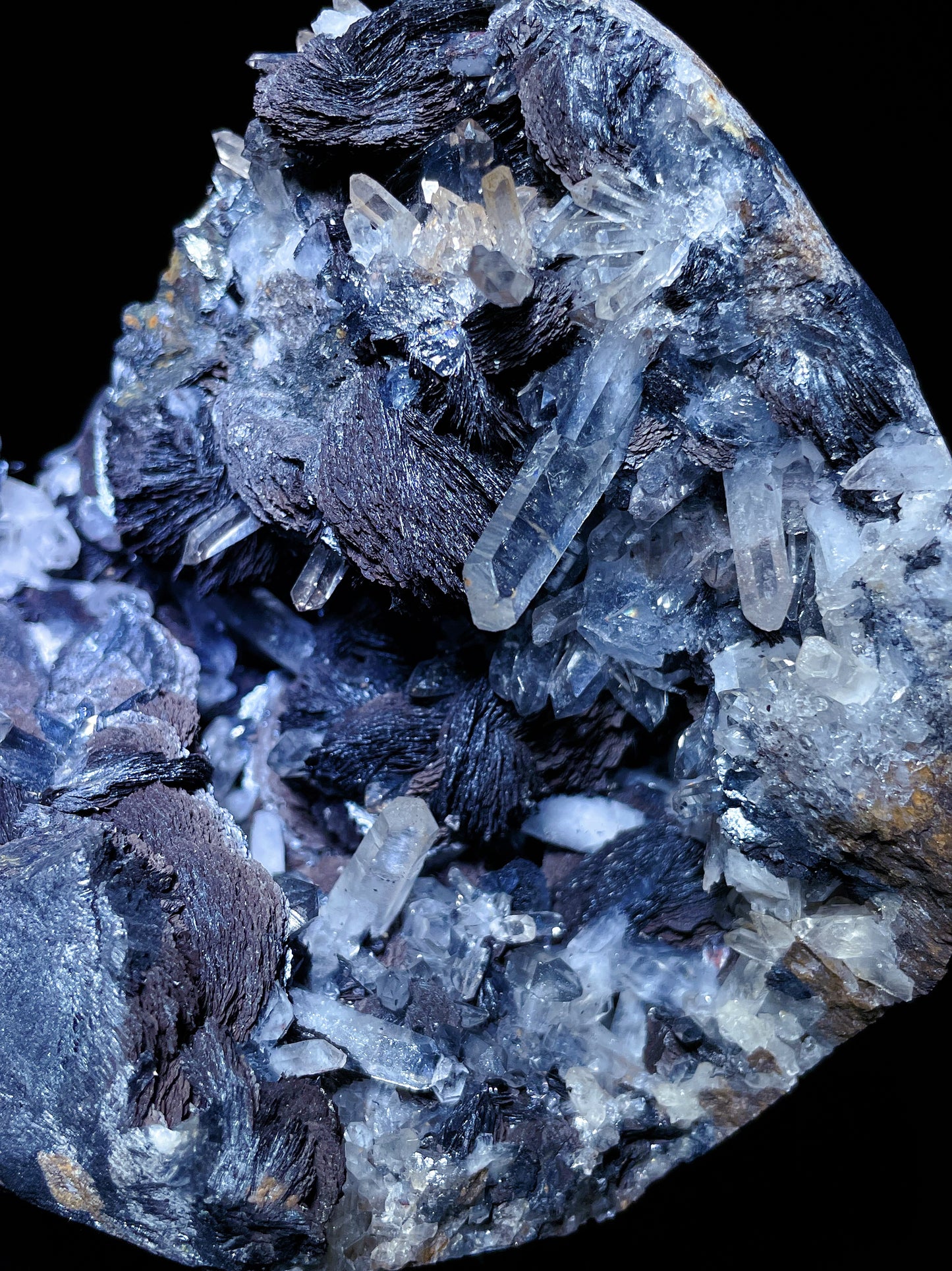 Specularite with quartz Jiangxi China