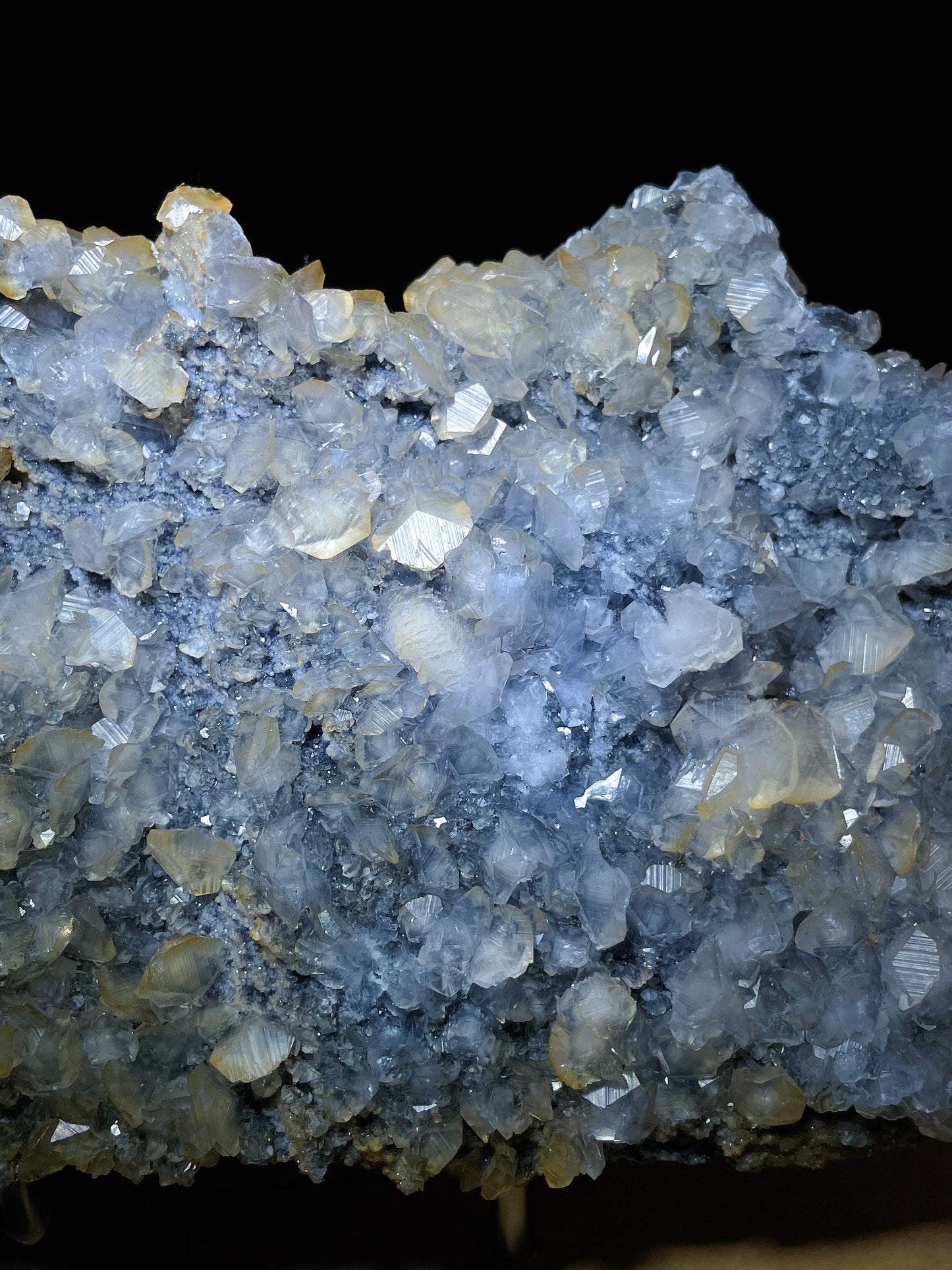 yellow calcite specimen Hubei China