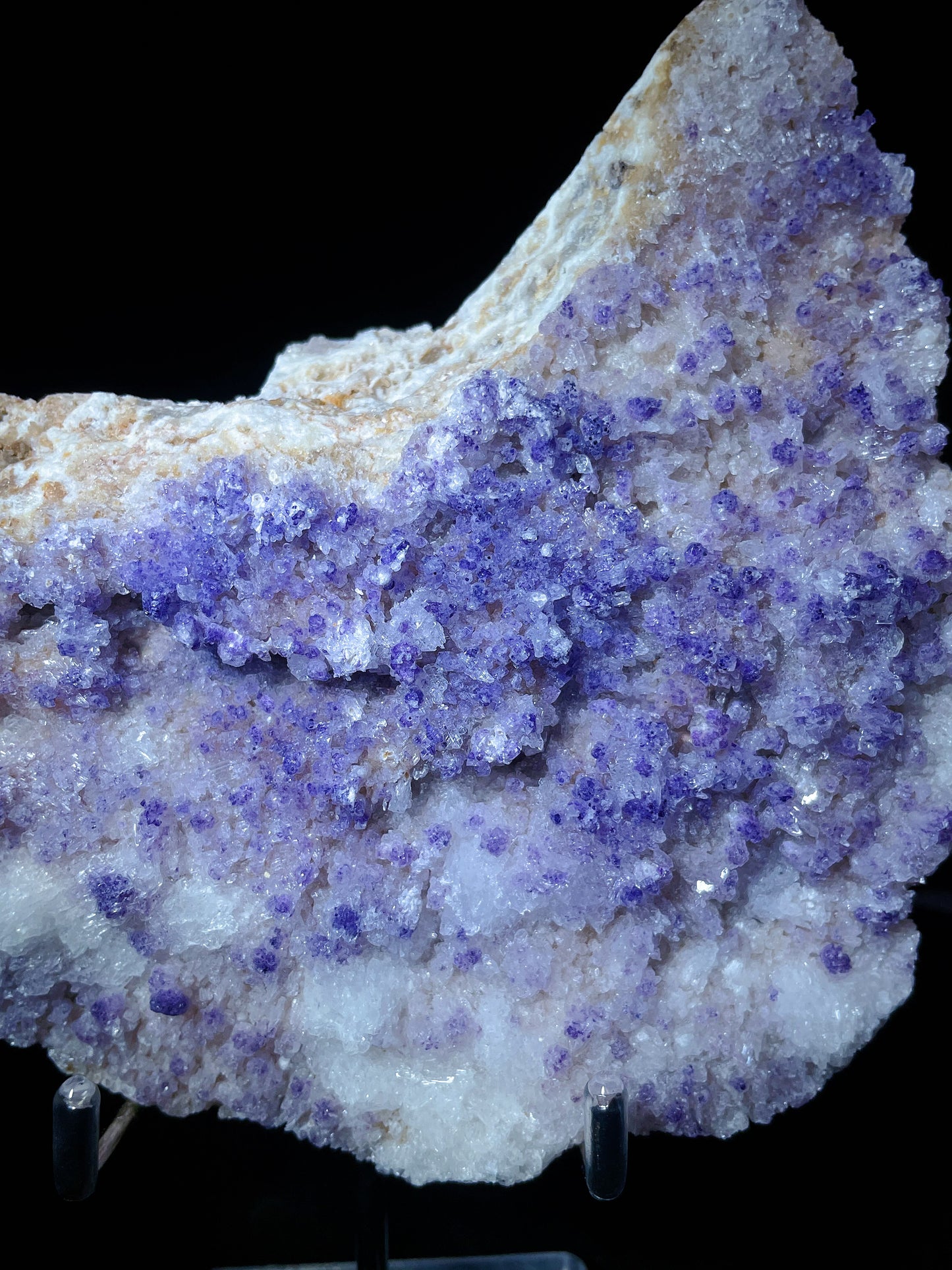 purple selenite specimen Guizhou China