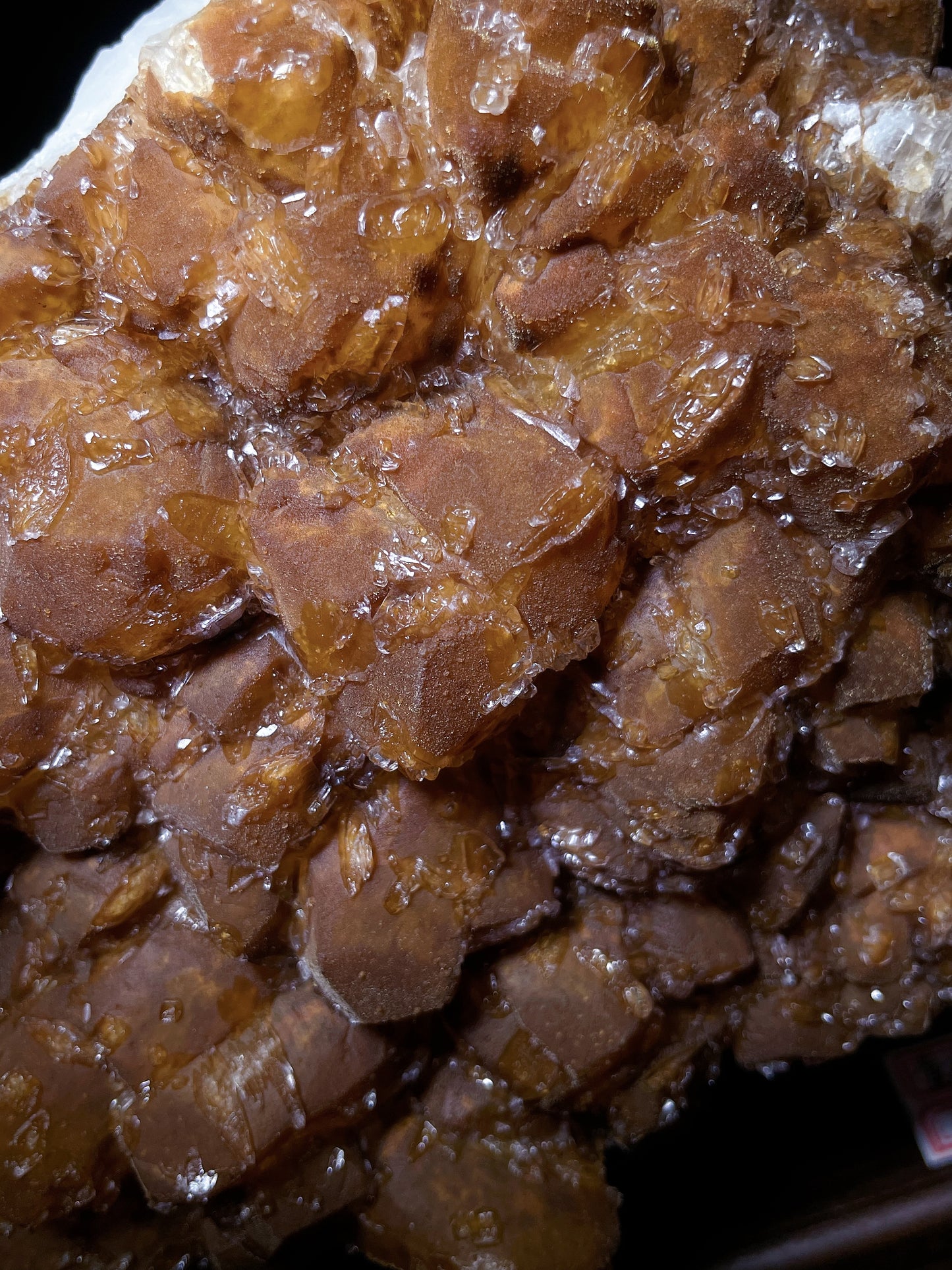 yellow calcite origin Hunan
