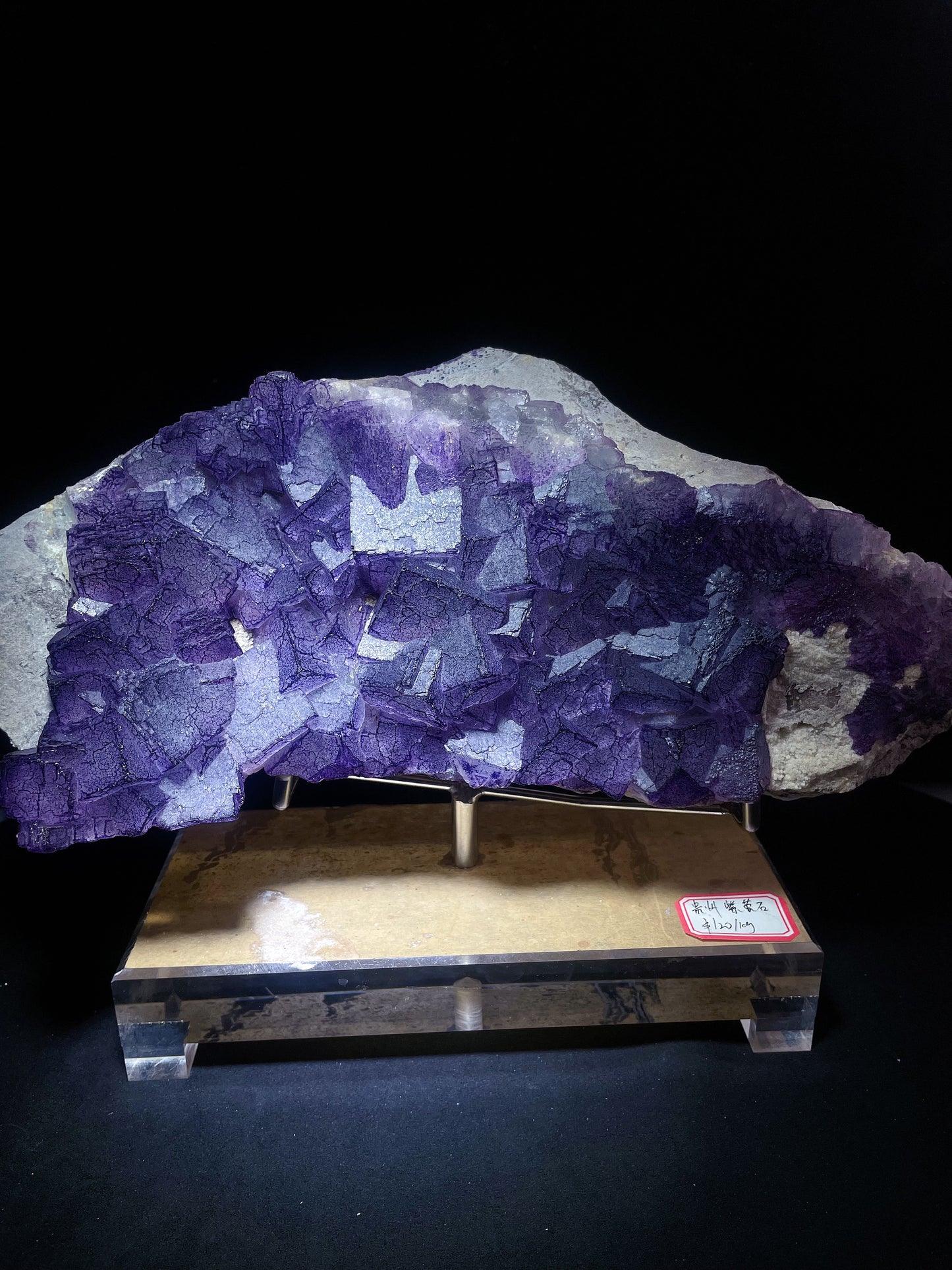 purple fluorite origin Guizhou