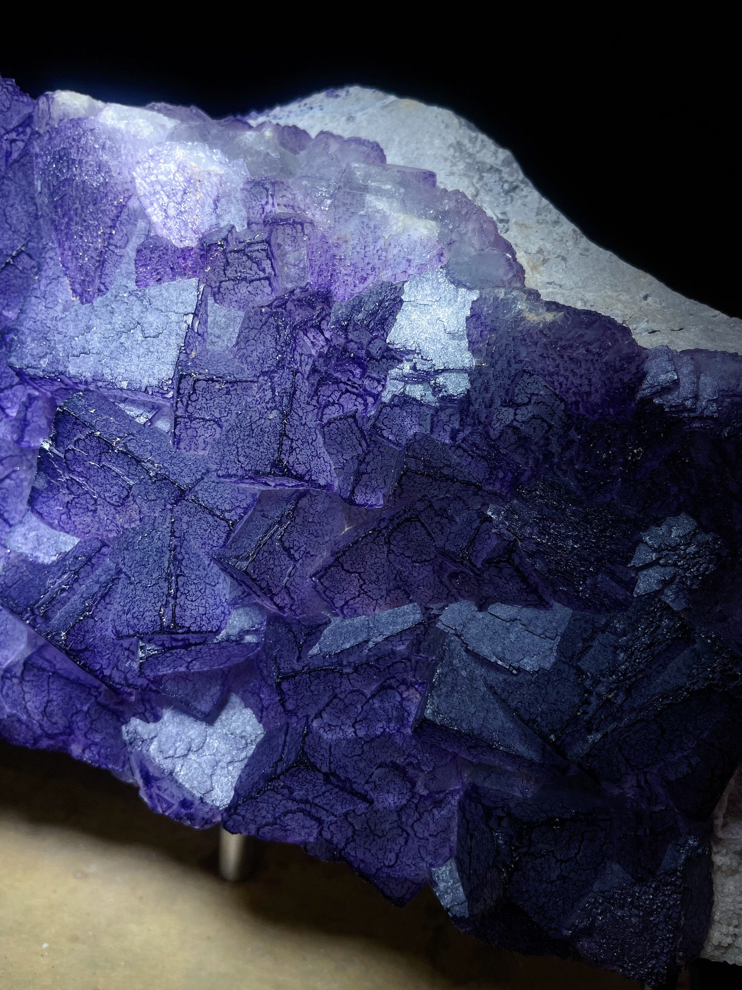 purple fluorite origin Guizhou