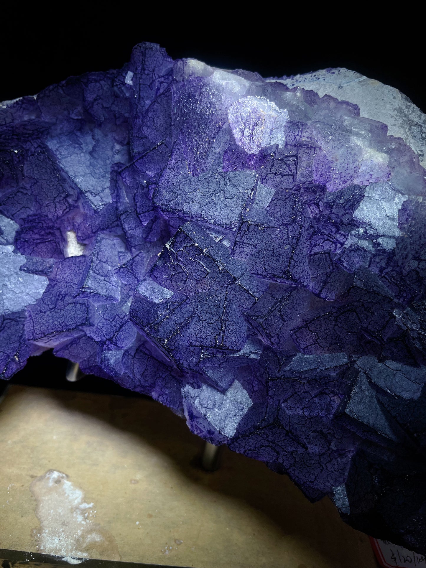 purple fluorite origin Guizhou