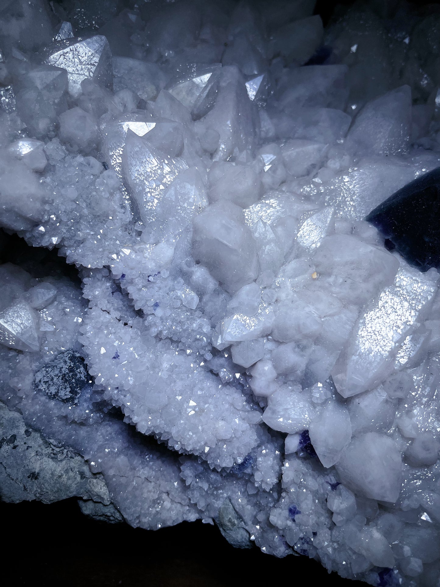 candle quartz with fluorite origin Inner Mongolia