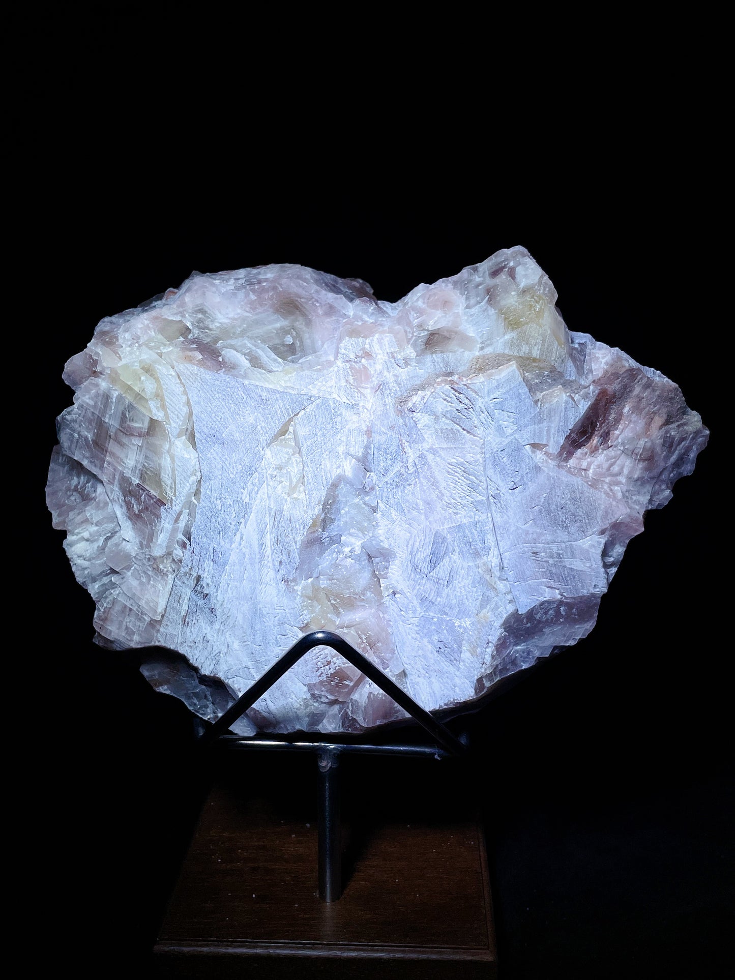 Red calcite with pyrite Hubei China