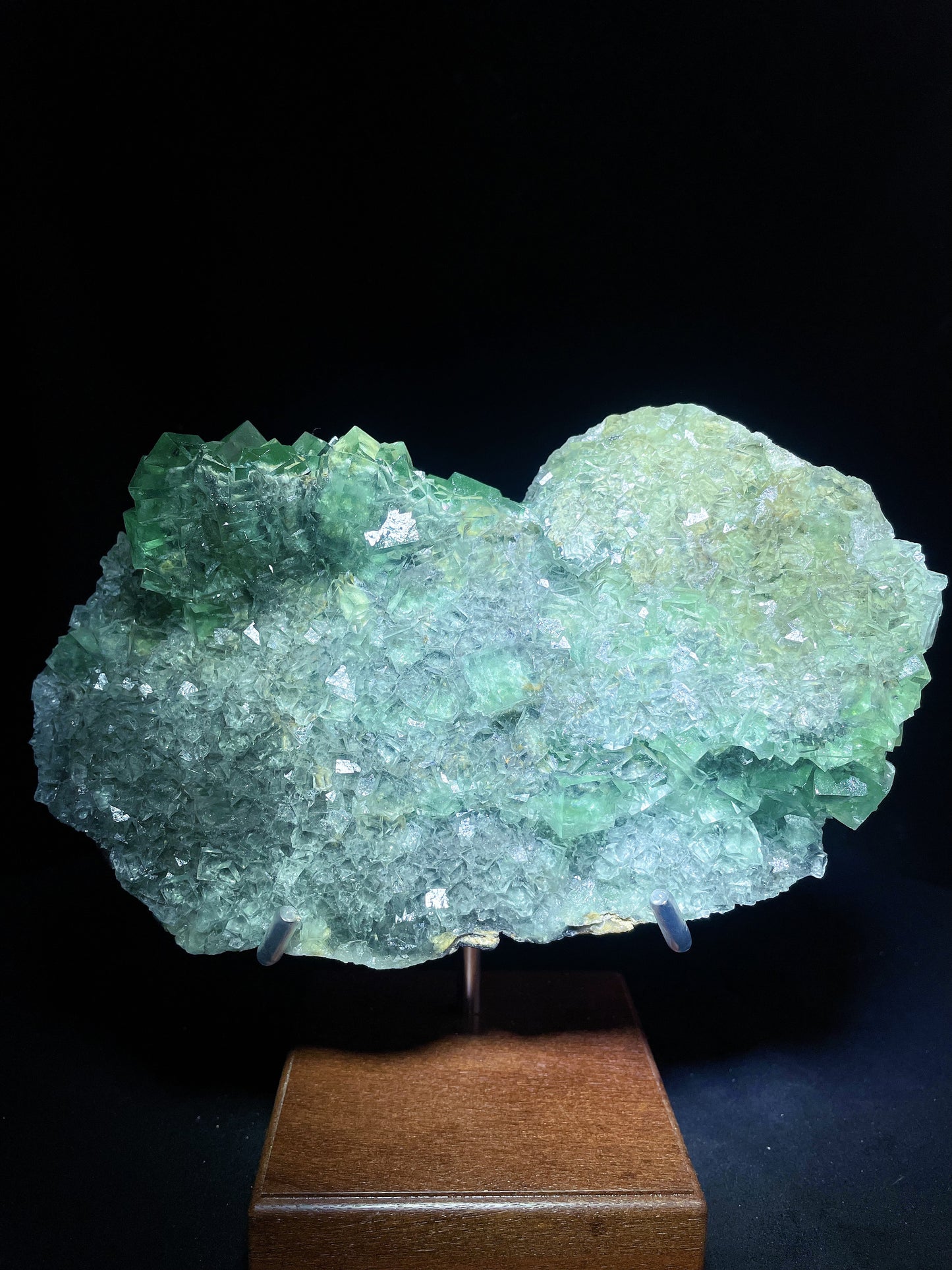 Xianghualing green fluorite specimen Hunan China