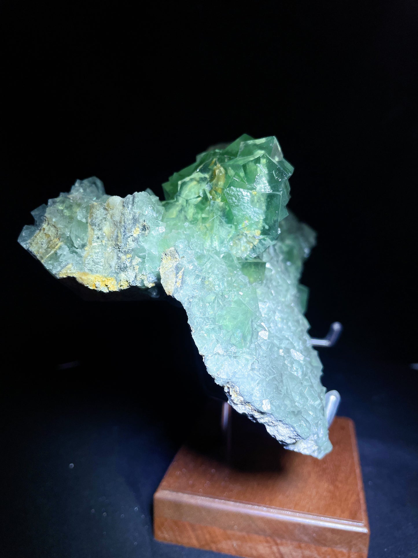 Xianghualing green fluorite specimen Hunan China