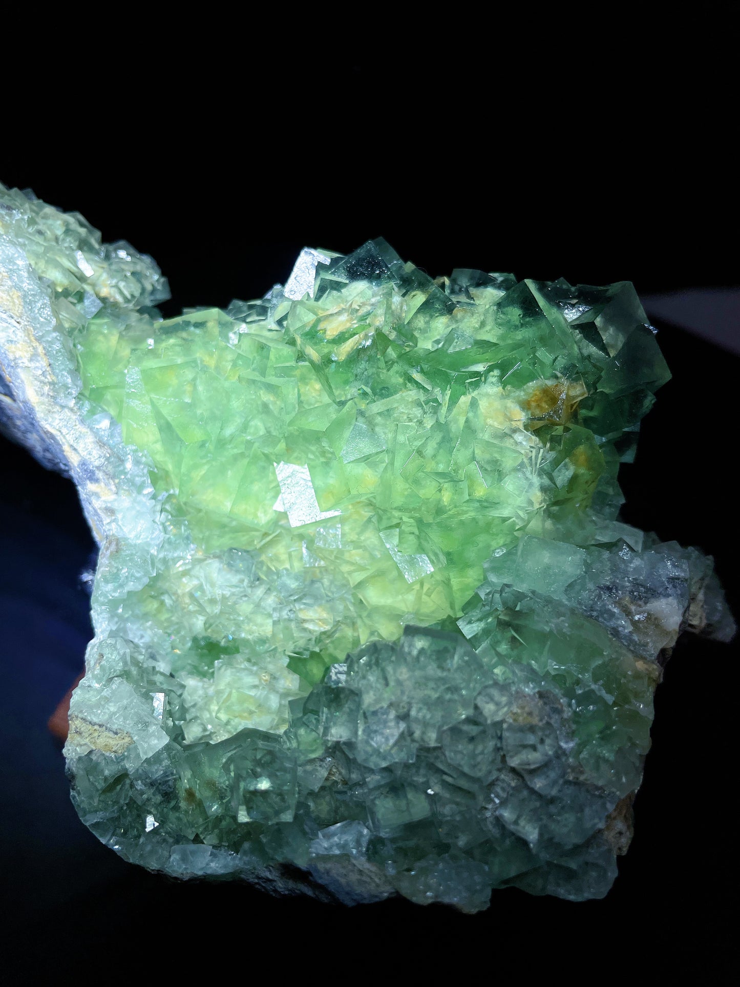 Xianghualing green fluorite specimen Hunan China