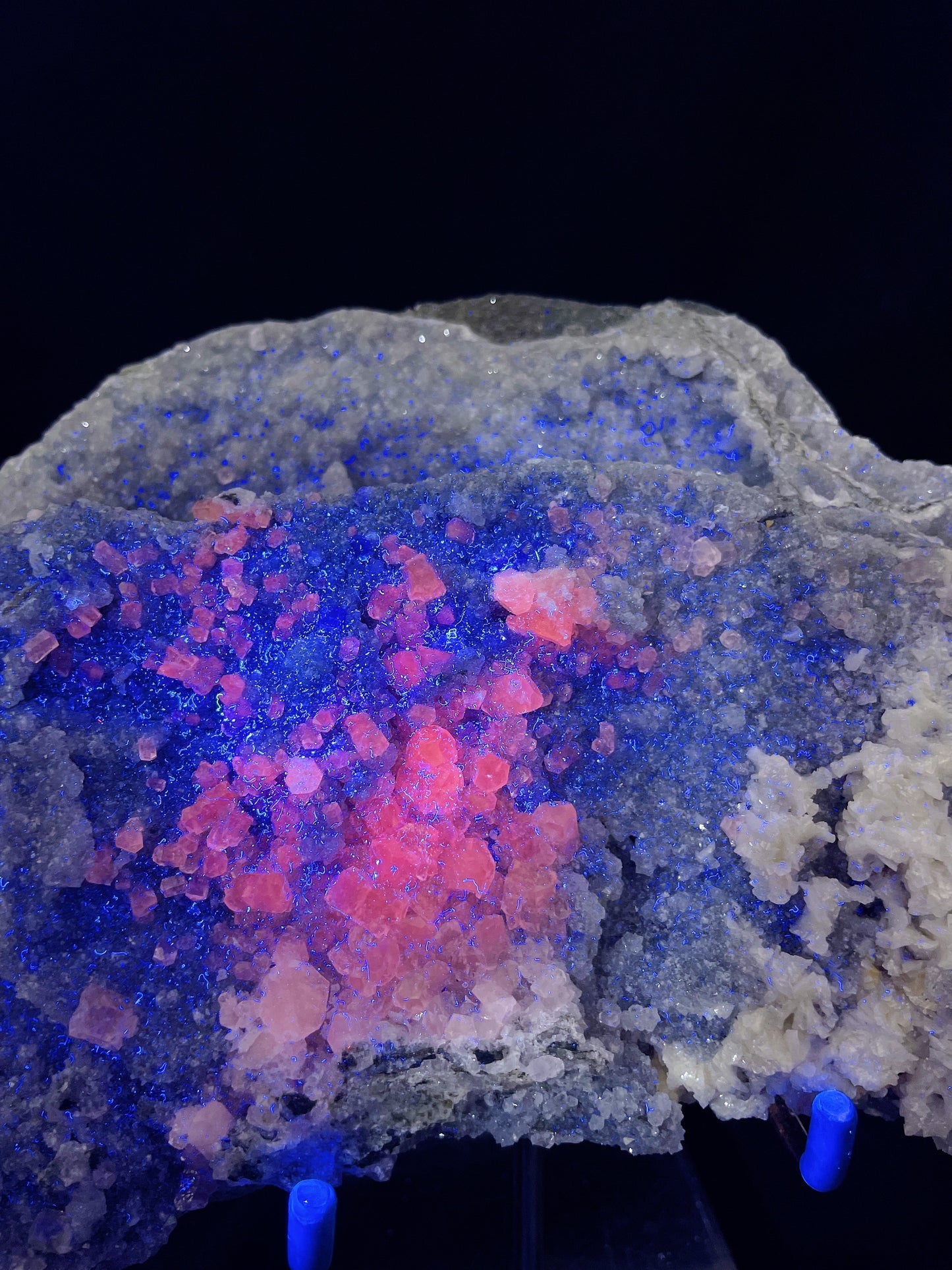 Calcite with quartz specimen Fujian China