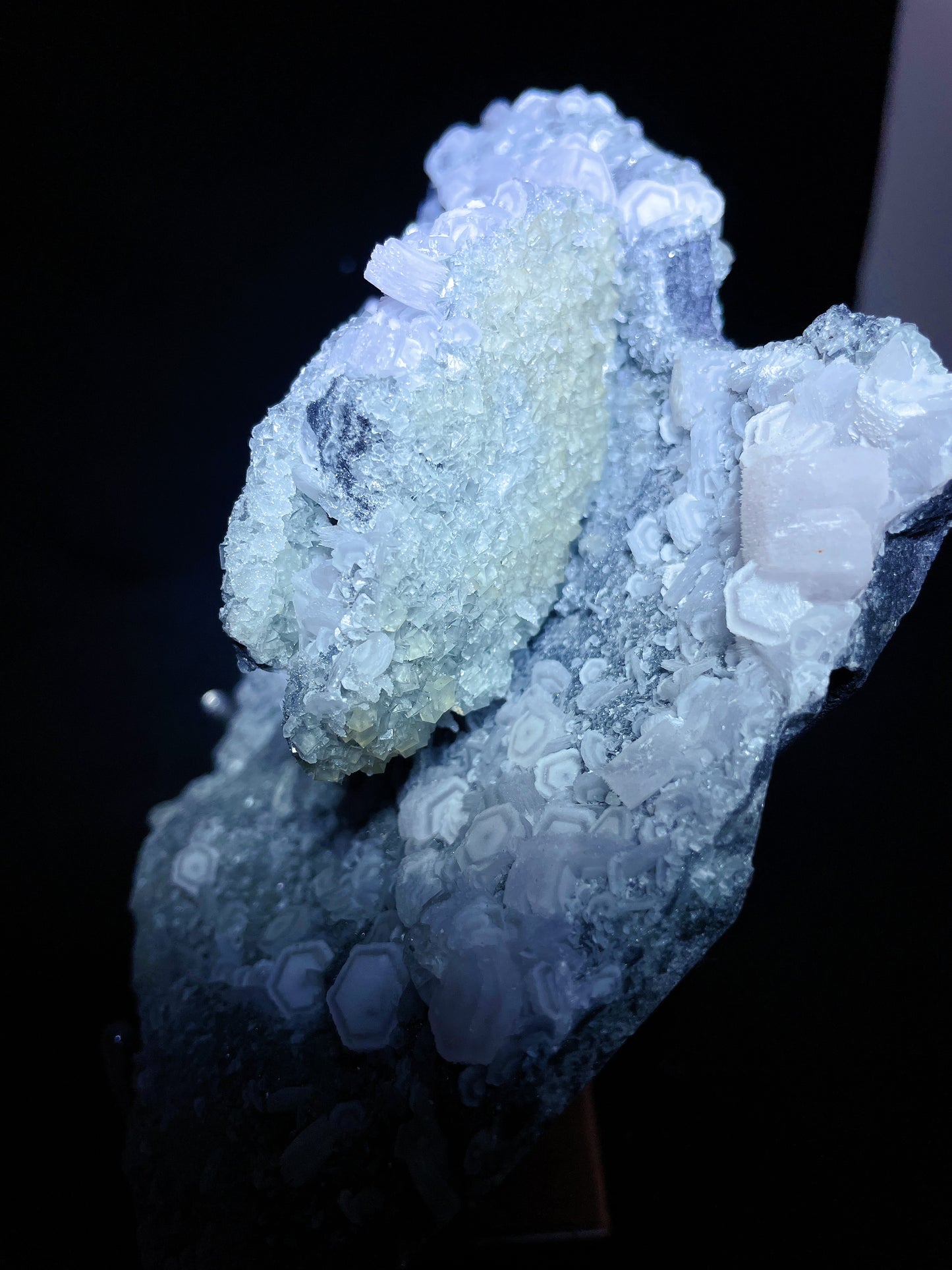 Coin calcite specimen Hunan China