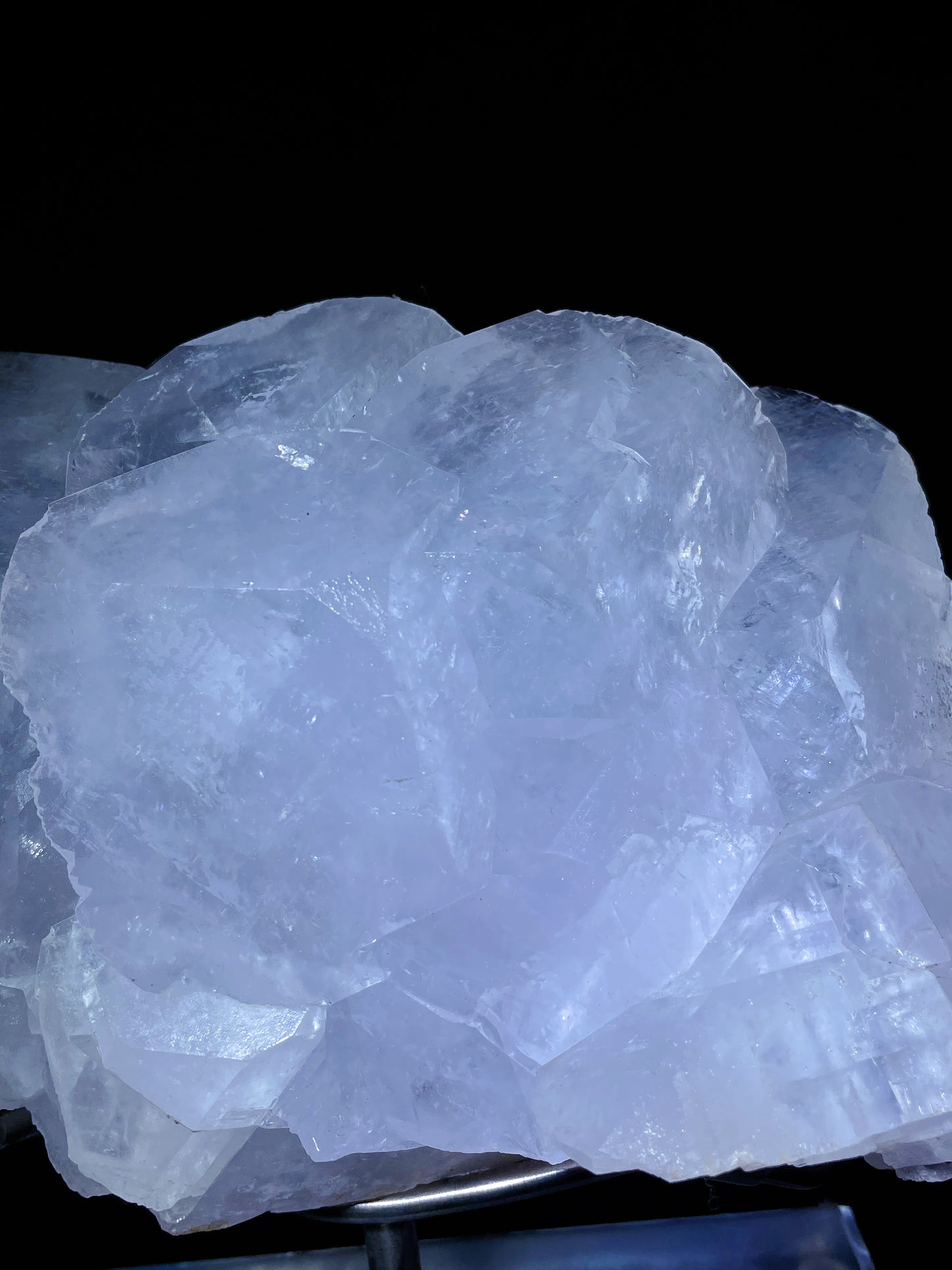 petal white calcite specimen Hunan China