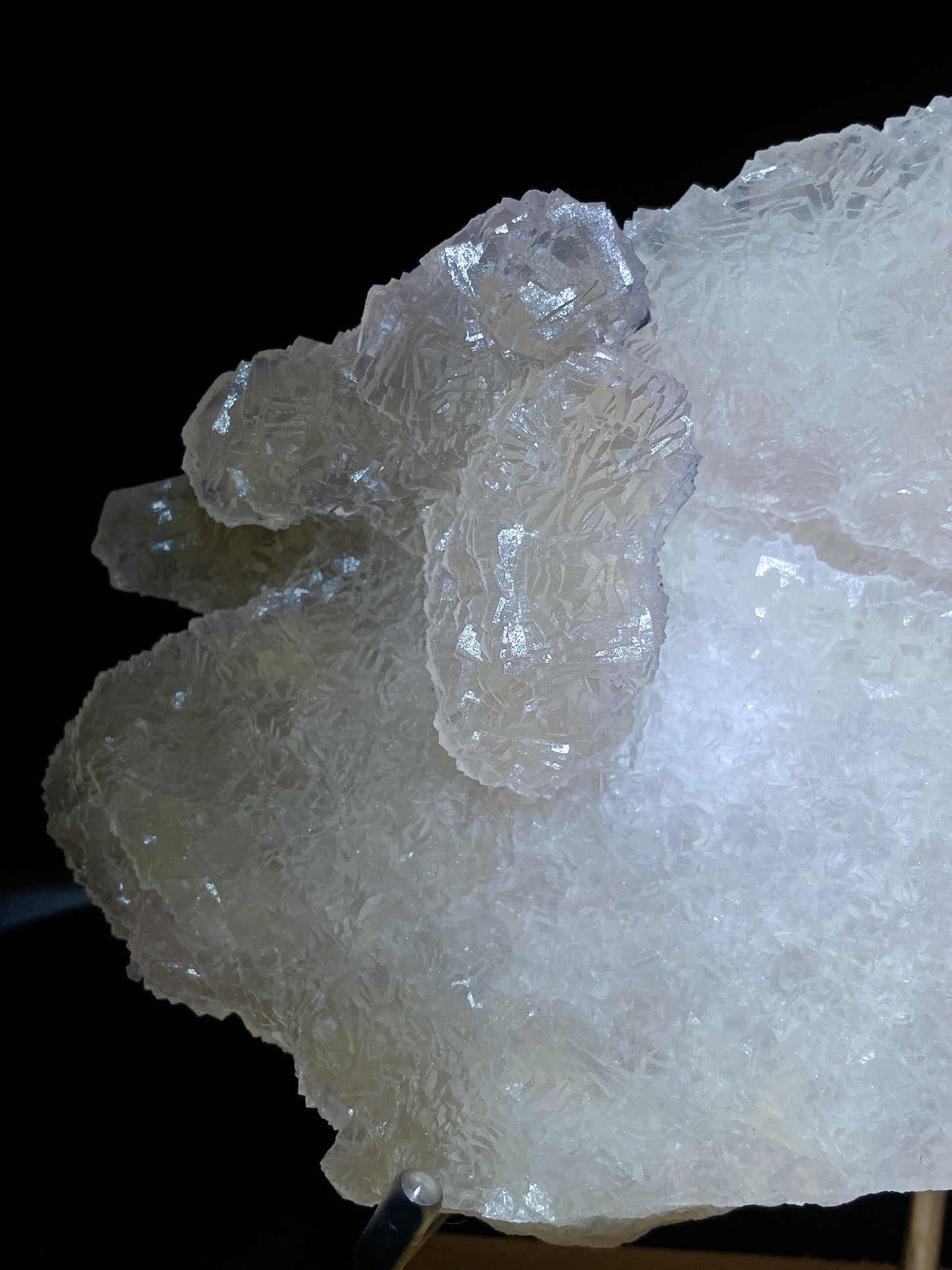 sugar white calcite specimen Fujian China