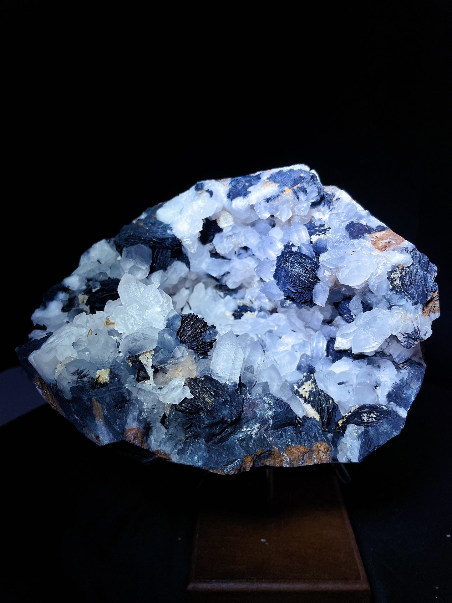 specularite with quartz specimen Jiangxi China
