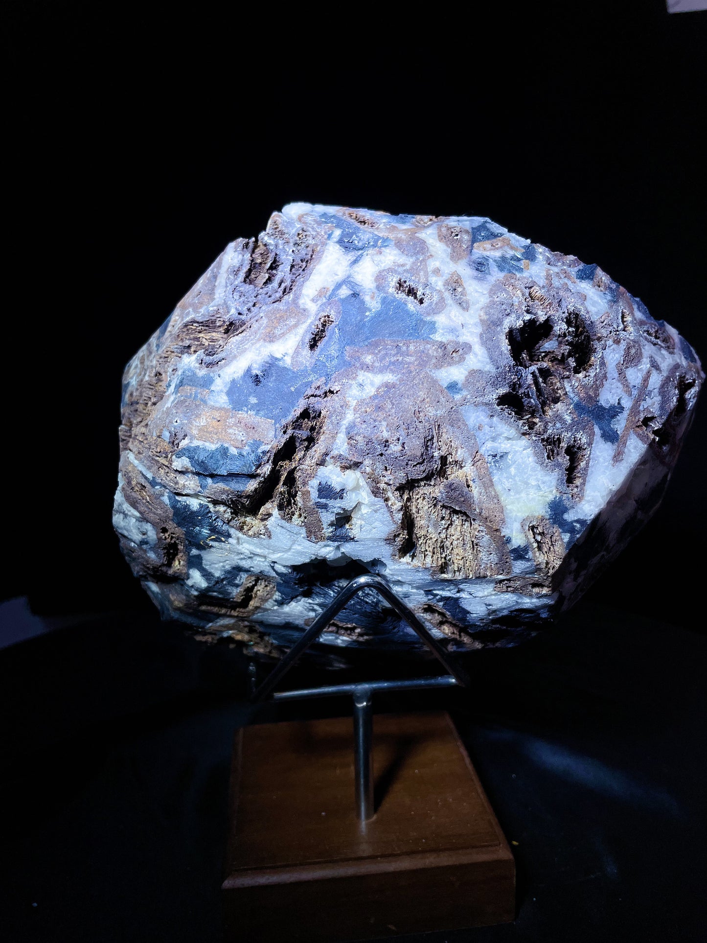 specularite with quartz specimen Jiangxi China