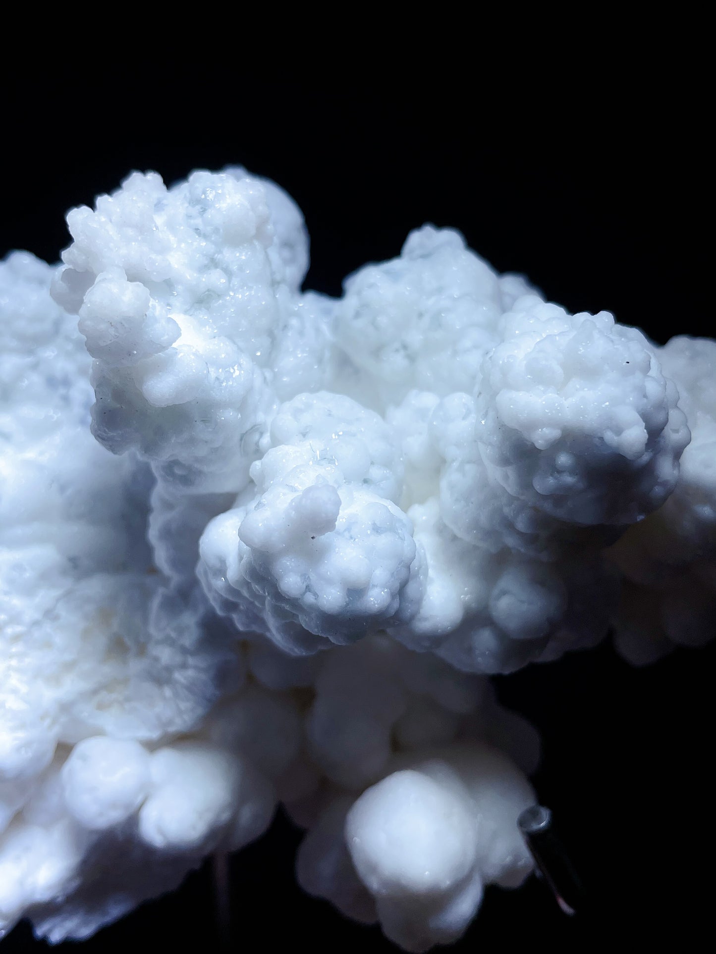 Celestite with hydrozinite specimen origin Sichuan China